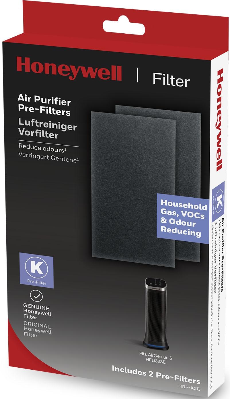 Honeywell Ersatzfilter »HRF-K2E K-Vorfilter«, (Set, 2 tlg.), kompatibel mit dem Honeywell HFD323E Luftreiniger AirGenius 5