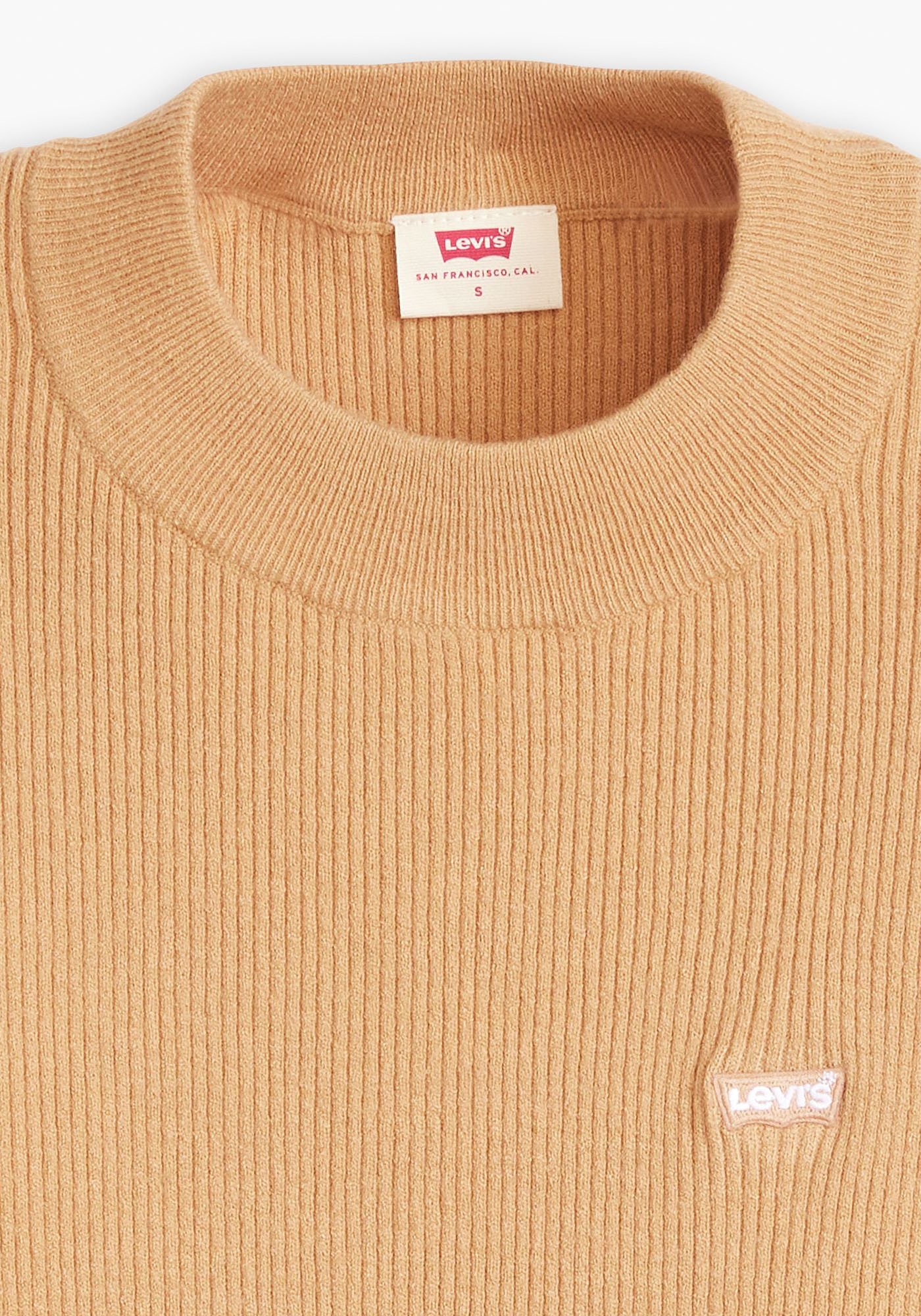Levi's® Strickpullover »CREW RIB SWEATER« mit Batwing Logo