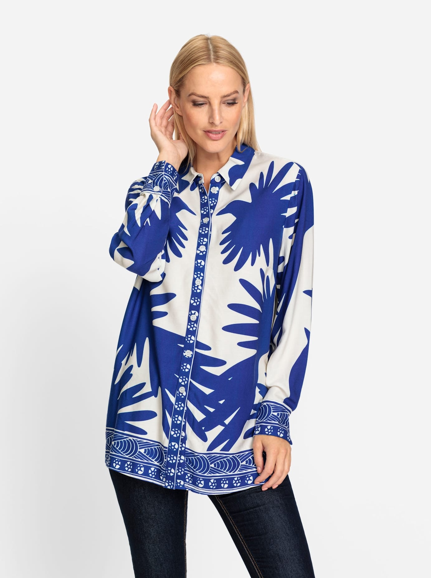 heine Druckbluse