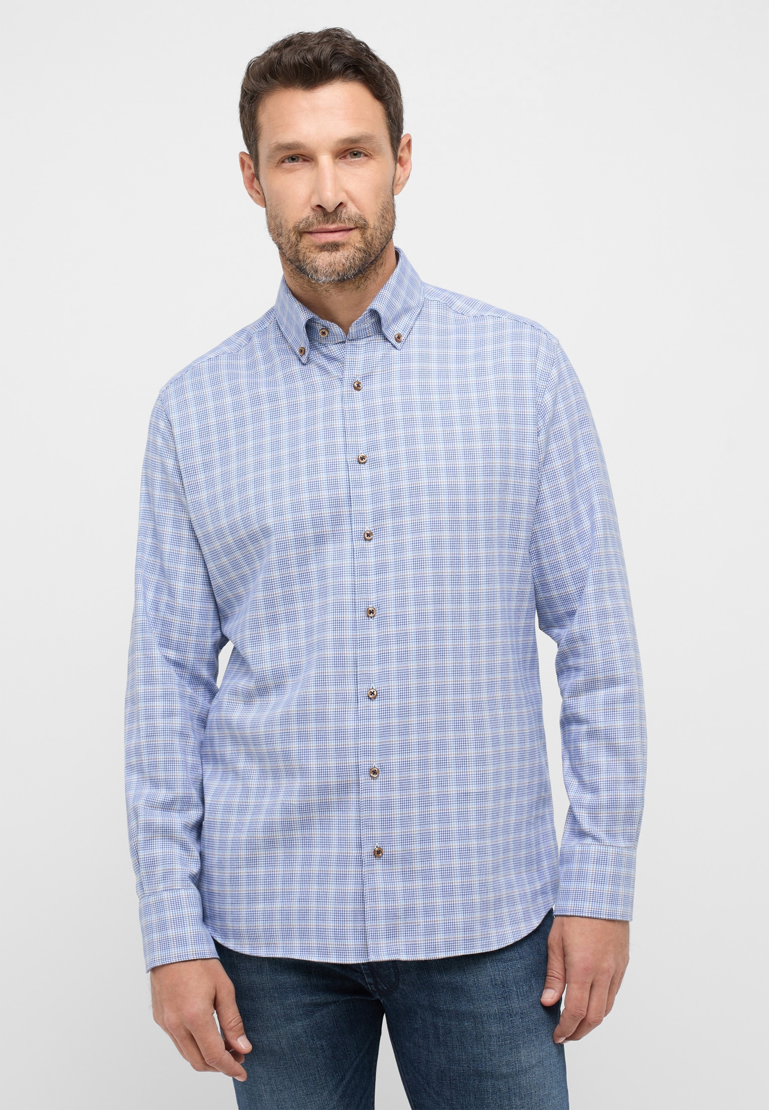 Eterna Langarmhemd "MODERN FIT" günstig online kaufen