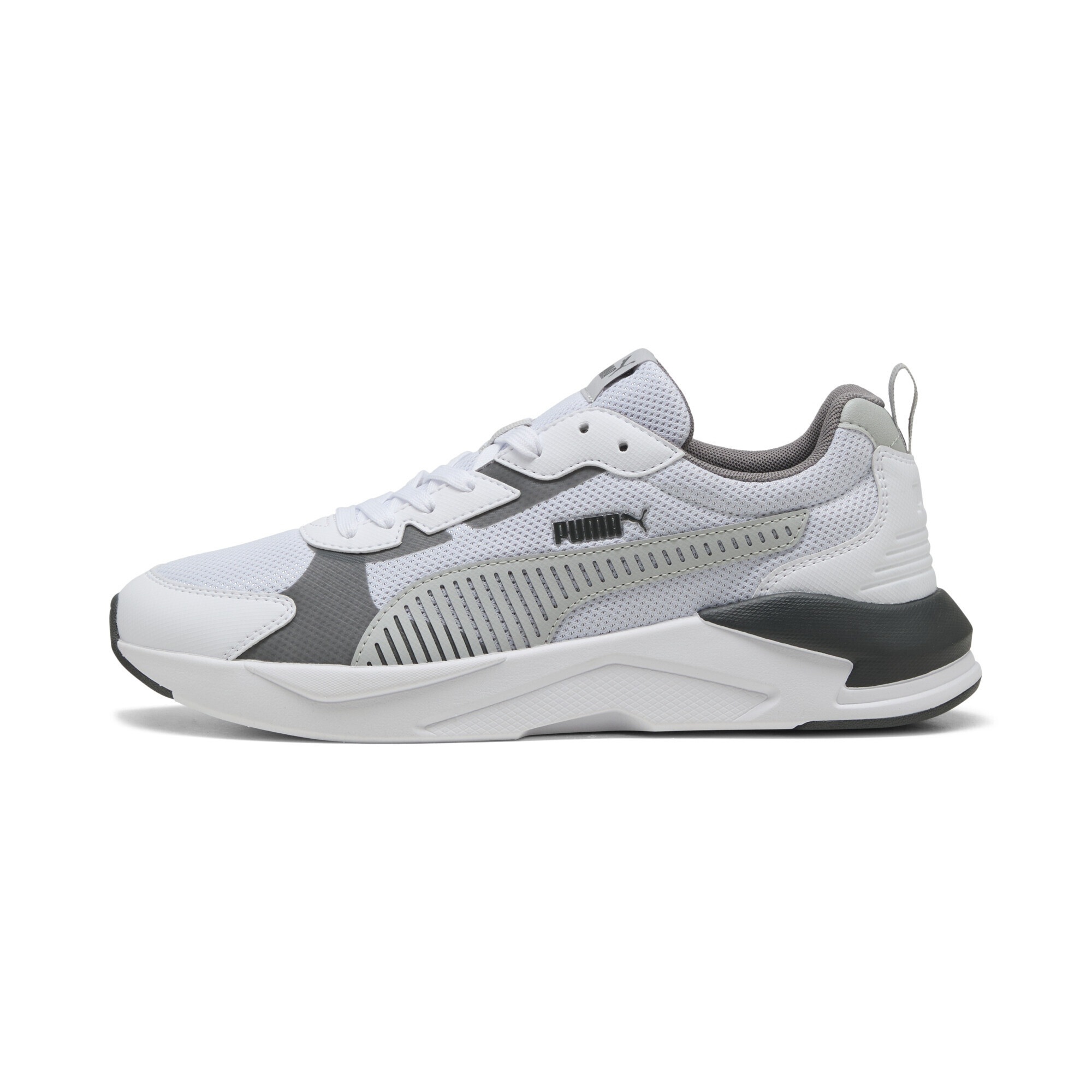 Sneaker PUMA "X-Ray 3 Sneakers Erwachsene", Damen, Gr. 40.5, weiß (weiß cool light gray cast iron), Obermaterial: Synthetik, Textil; Futter: Textil; Innensohle: Textil; Laufsohle: Synthetik, Gummi, Schuhe Sneaker 2