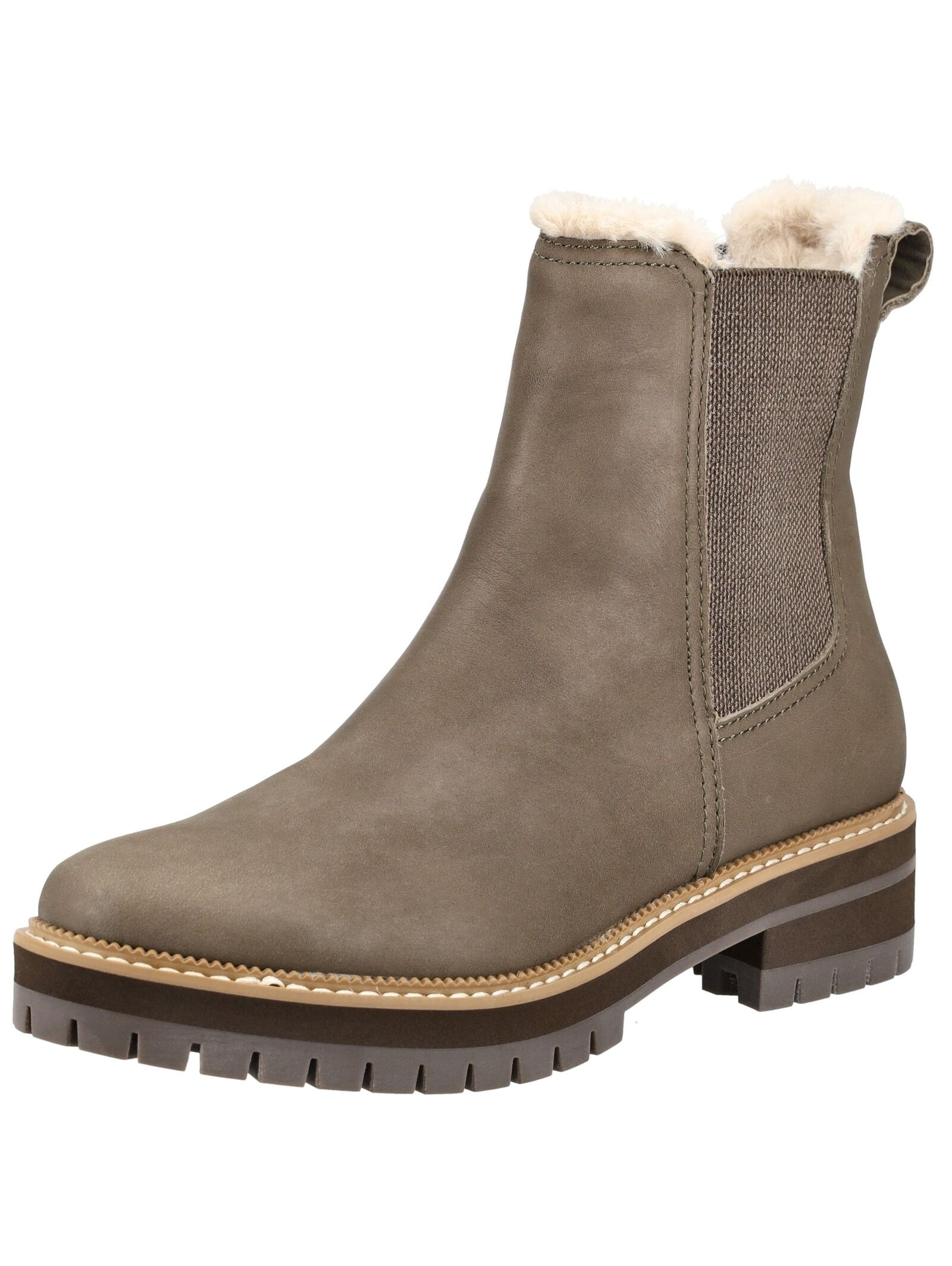 TOMS Stiefelette "TOMS Stiefelette Leder/Textil" günstig online kaufen