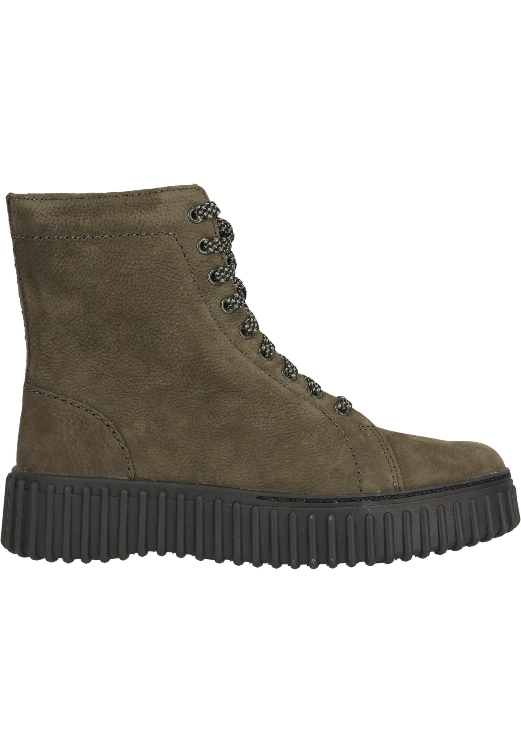 Clarks Stiefelette »Torhill Rise«, mit subtilem Reißverschluss für einfaches Anziehen