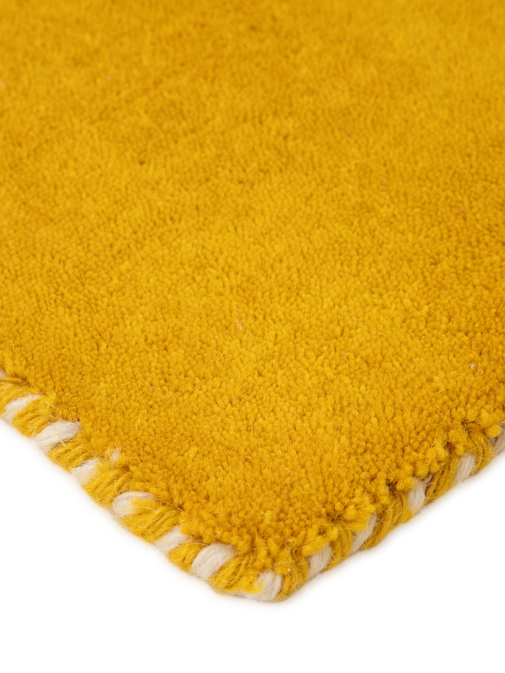 Carpetfine Gabbeh Lola Uni Yellow 75x200cm 3