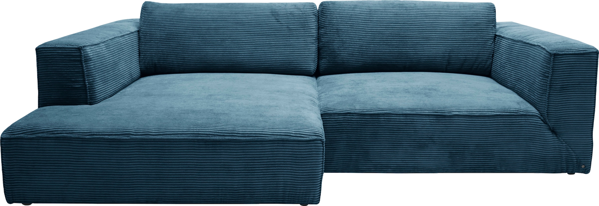 TOM TAILOR HOME Ecksofa »Big Cube Style«, (2 St.), mit cleanen Stegkissen, extra große Sitztiefe, Breite 240cm