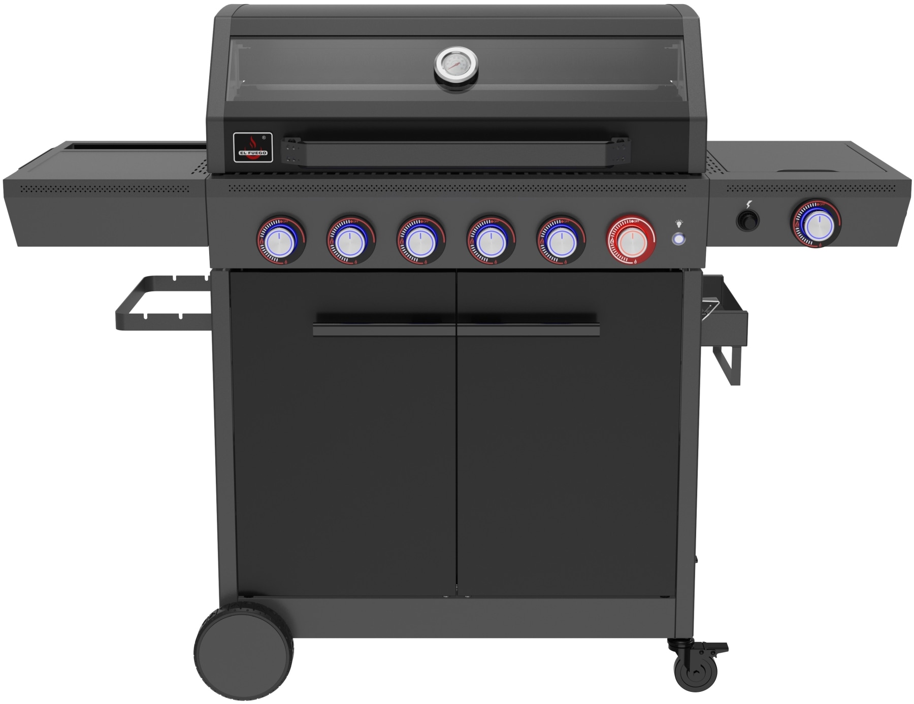 El Fuego Gasgrill »Key West« 22 kW (6 Brenner je 3,0 kW + 1 Turbobrenner 4,0 kW)