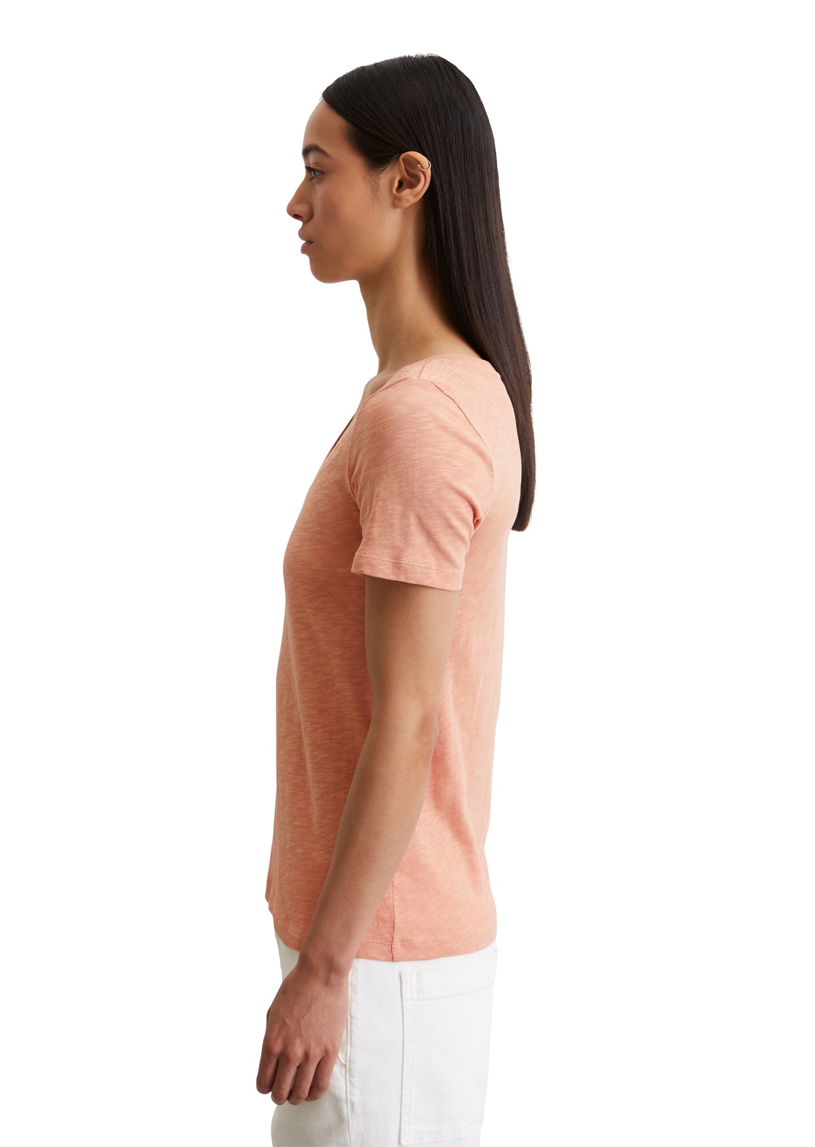 Marc OPolo T-Shirt "aus Organic Cotton Slub Jersey" günstig online kaufen