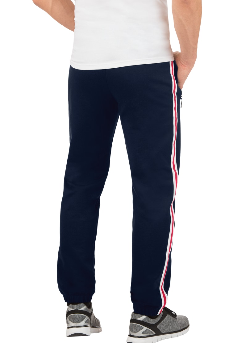 Trigema Sweathose »TRIGEMA Jogginghose mit Seitenstreifen«, (1 tlg.)