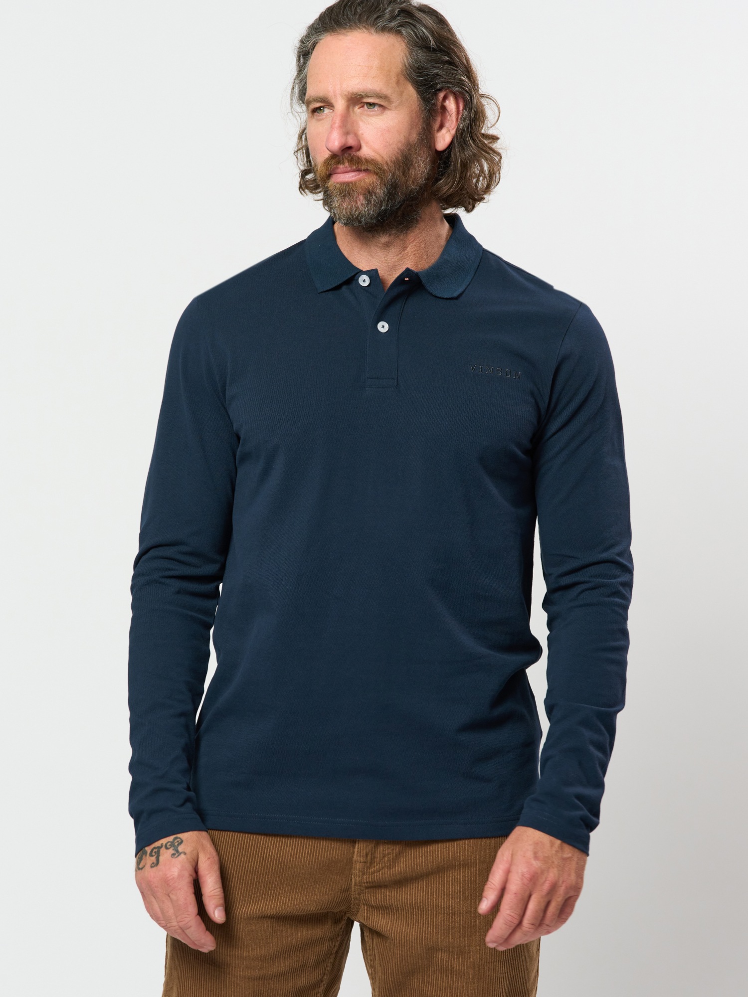 VINSON Kurzarmhemd »VINSON Polo shirt VMVMHenning«