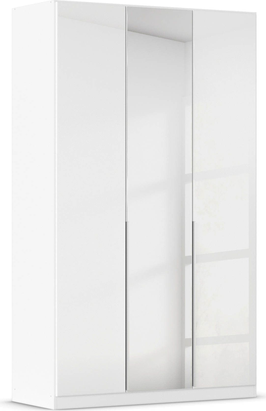 OTTO home Drehtürenschrank "Kleiderschrank Schrank Garderobe AGORDO mit Glasfront und Spiegel" in zwei Griff-Farben, Breiten 91-405 cm, durchdachte Innenausstattung, in 8 Breiten und 2 Höhen MADE IN GERMANY