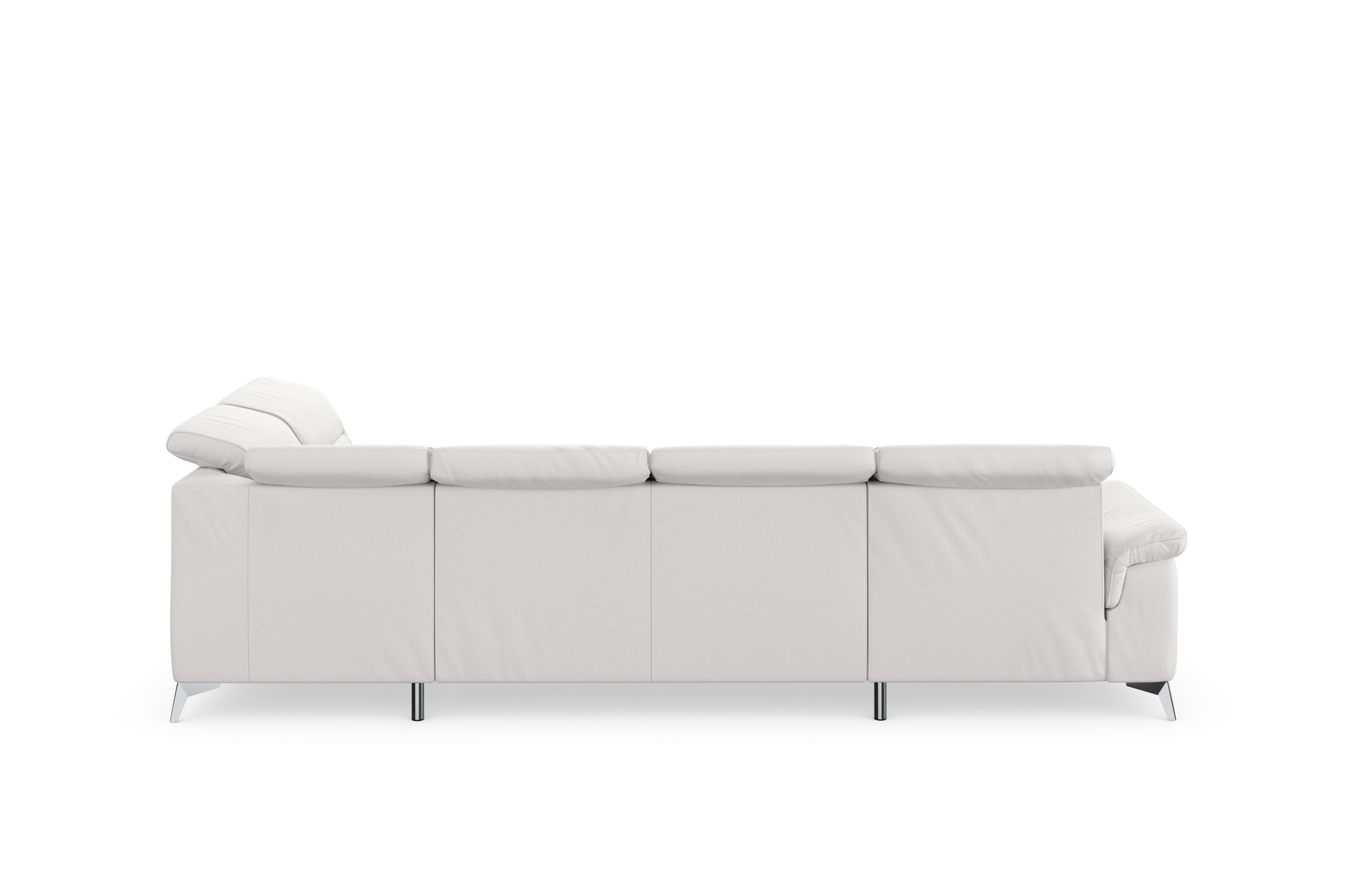 Wohnlandschaft SIT & MORE "Sinatra U-Form", silber, B:326cm H:85cm T:220cm, 98% Polyester, 2% Polyamid, Sofas, Wohnlandschaft, optional mit Kopfteilverstellung und Armteilfunktion etc. 9