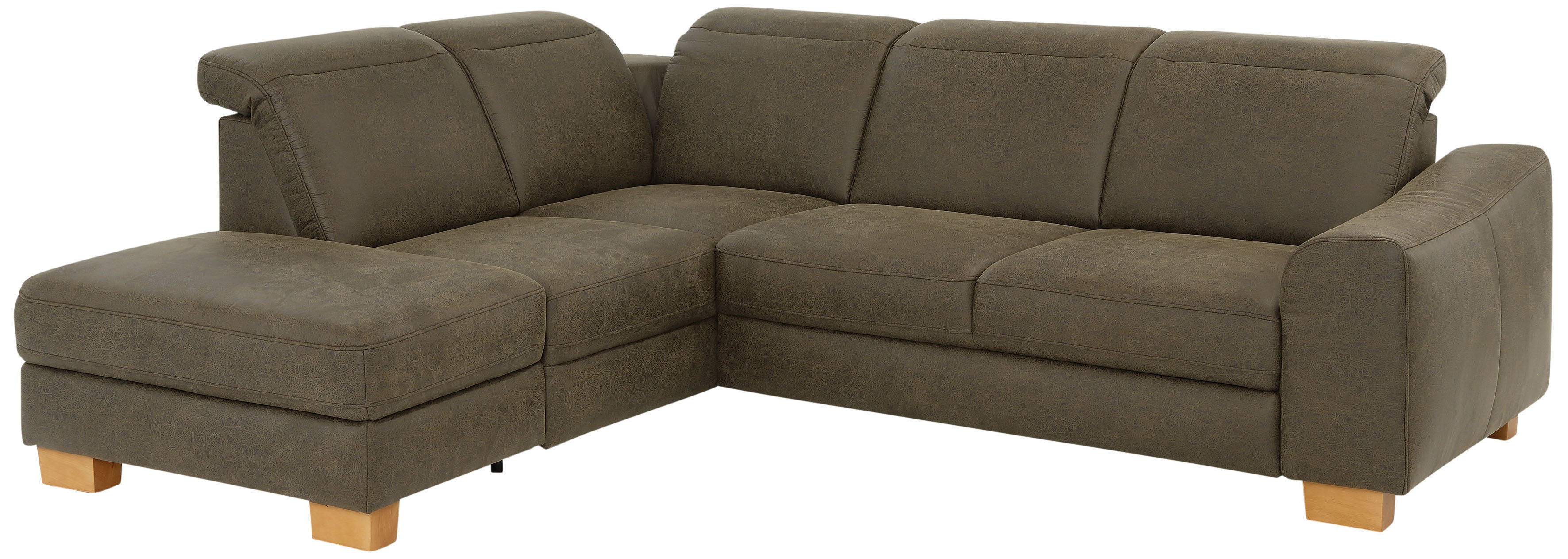 Thumbnail - Home affaire Ecksofa "Dundee L-Form", wahlweise mit Kopfteilverstellung und zusätzlich mit Bettfunktion