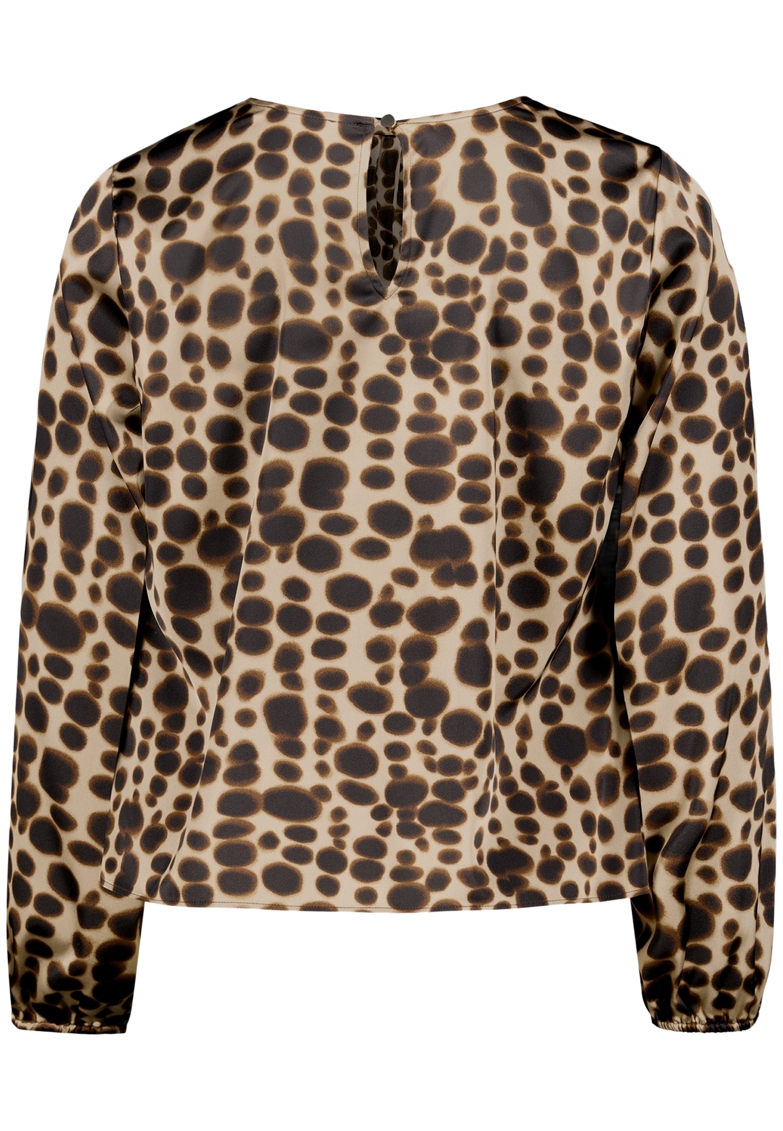 Zero Satinbluse »Damen mit Print.«