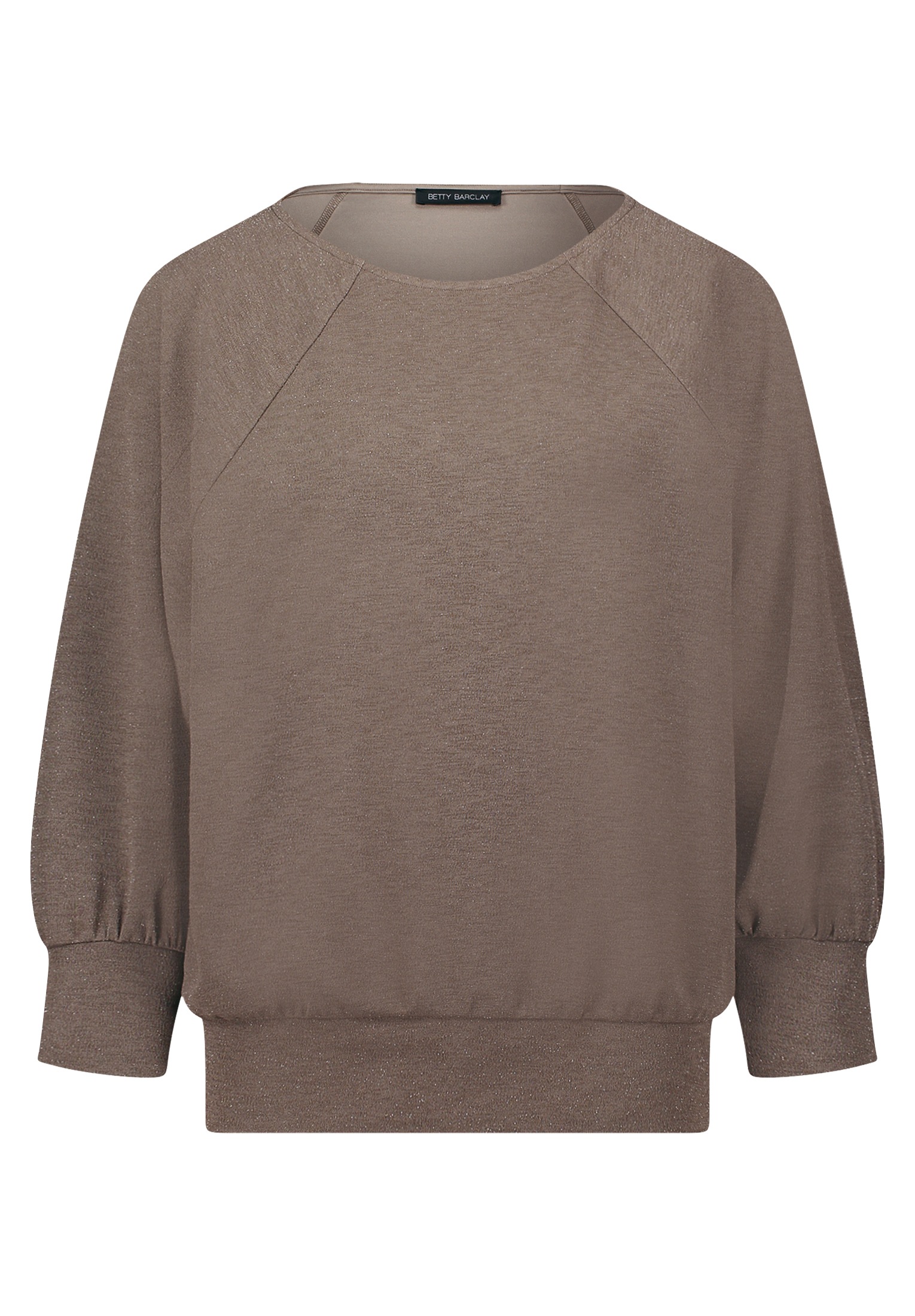 Betty Barclay 3/4-Arm-Shirt "Damen Oversize-Shirt im Glitzer-Look", 1 Stk. günstig online kaufen