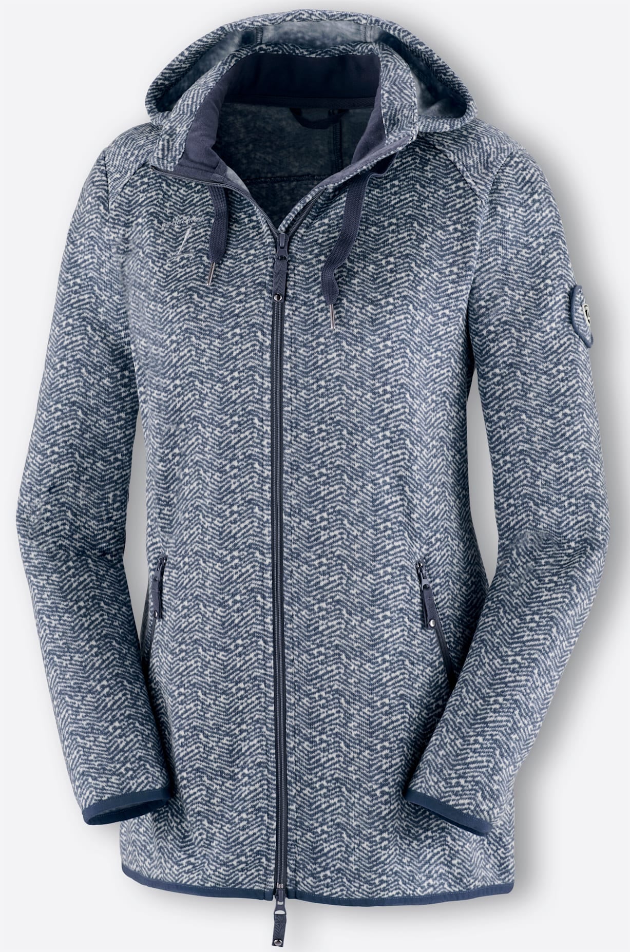 Casual Looks Kapuzenfleecejacke