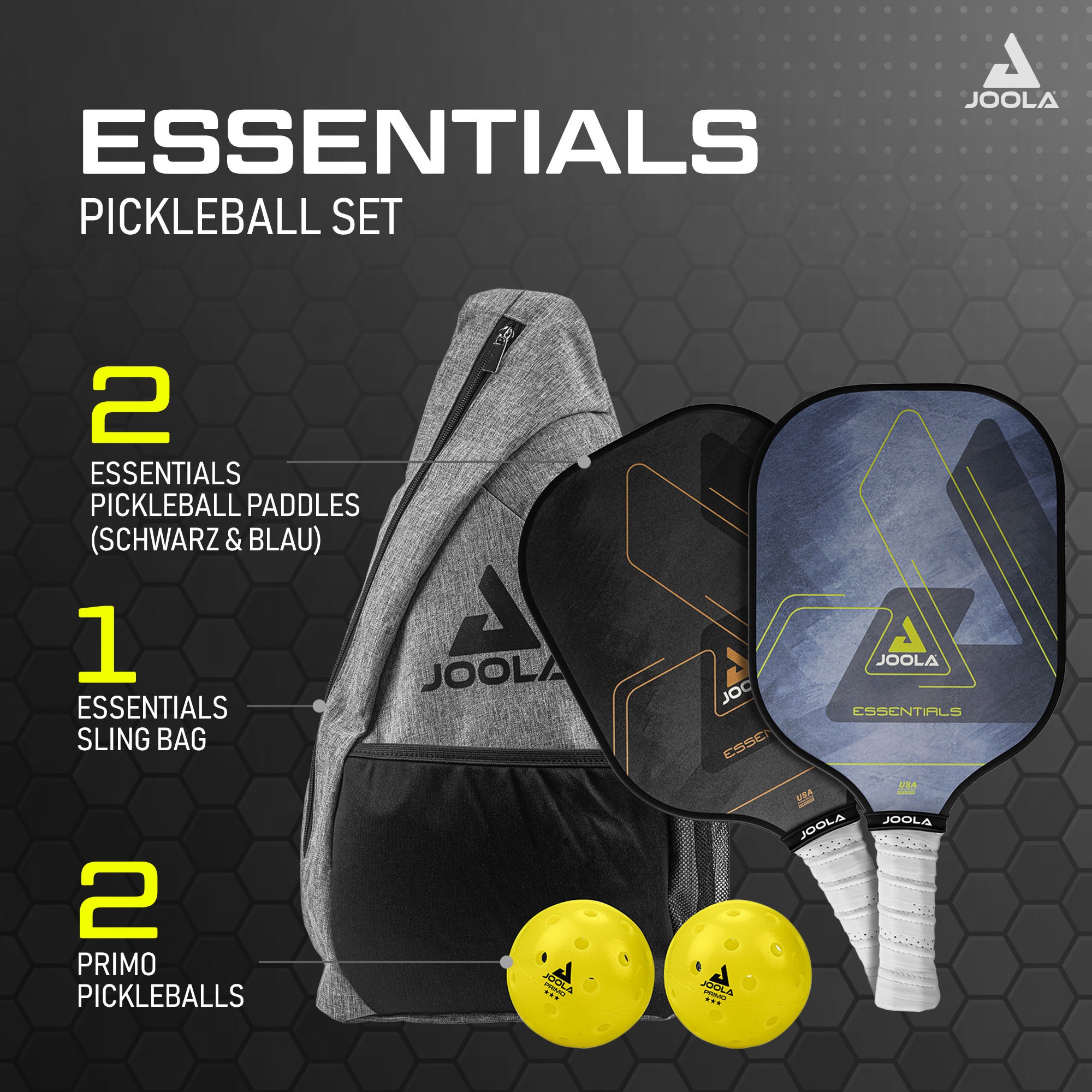 Joola Pickleballschläger »Essentials Sets«