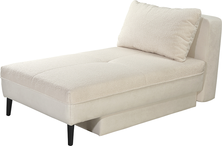 Recamiere »Wolli«, mit Bettfunktion als Schlafsofa, Bettkasten, frei im Raum stellbar