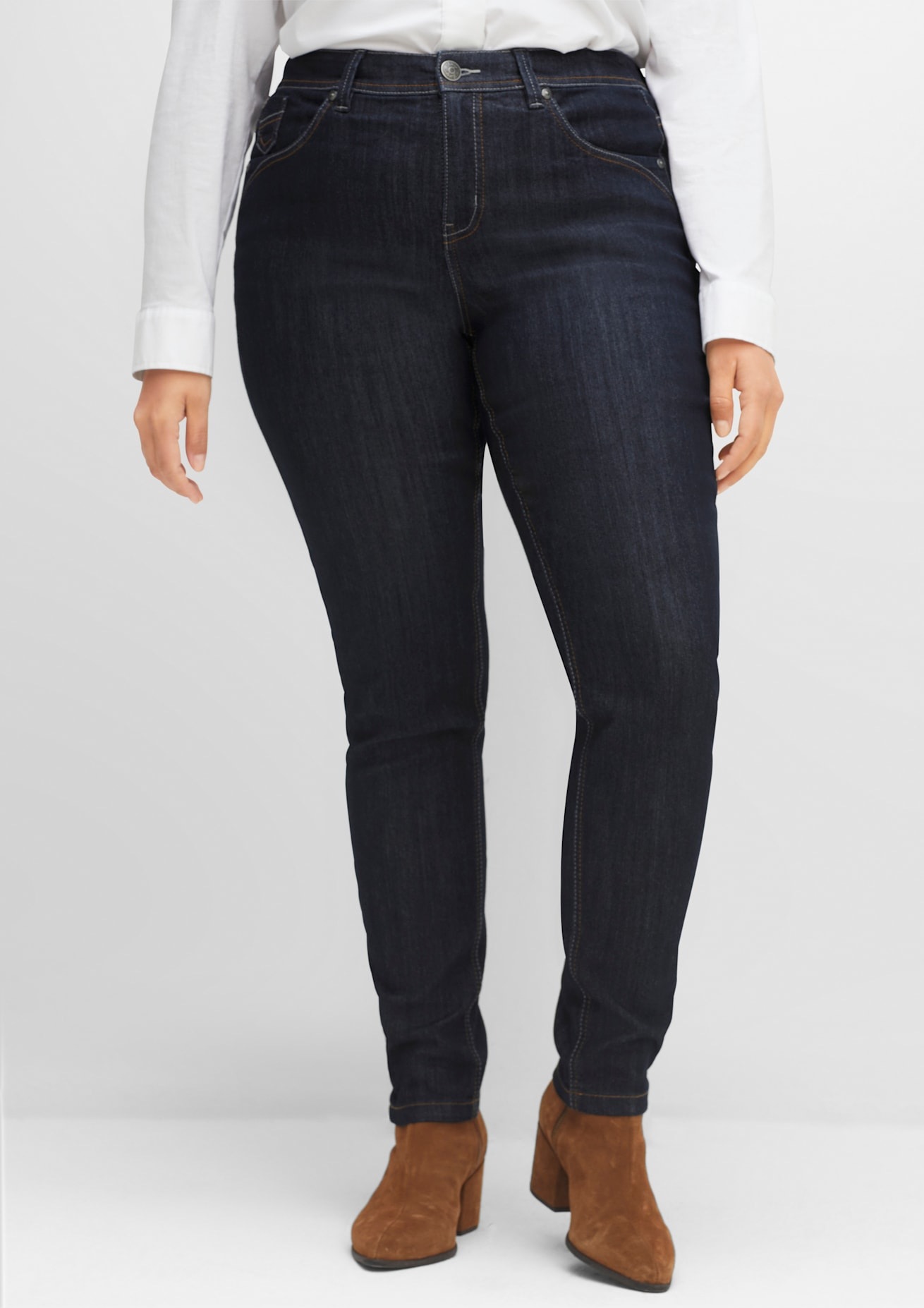 Sheego Stretch-Jeans 1 tlg. günstig online kaufen