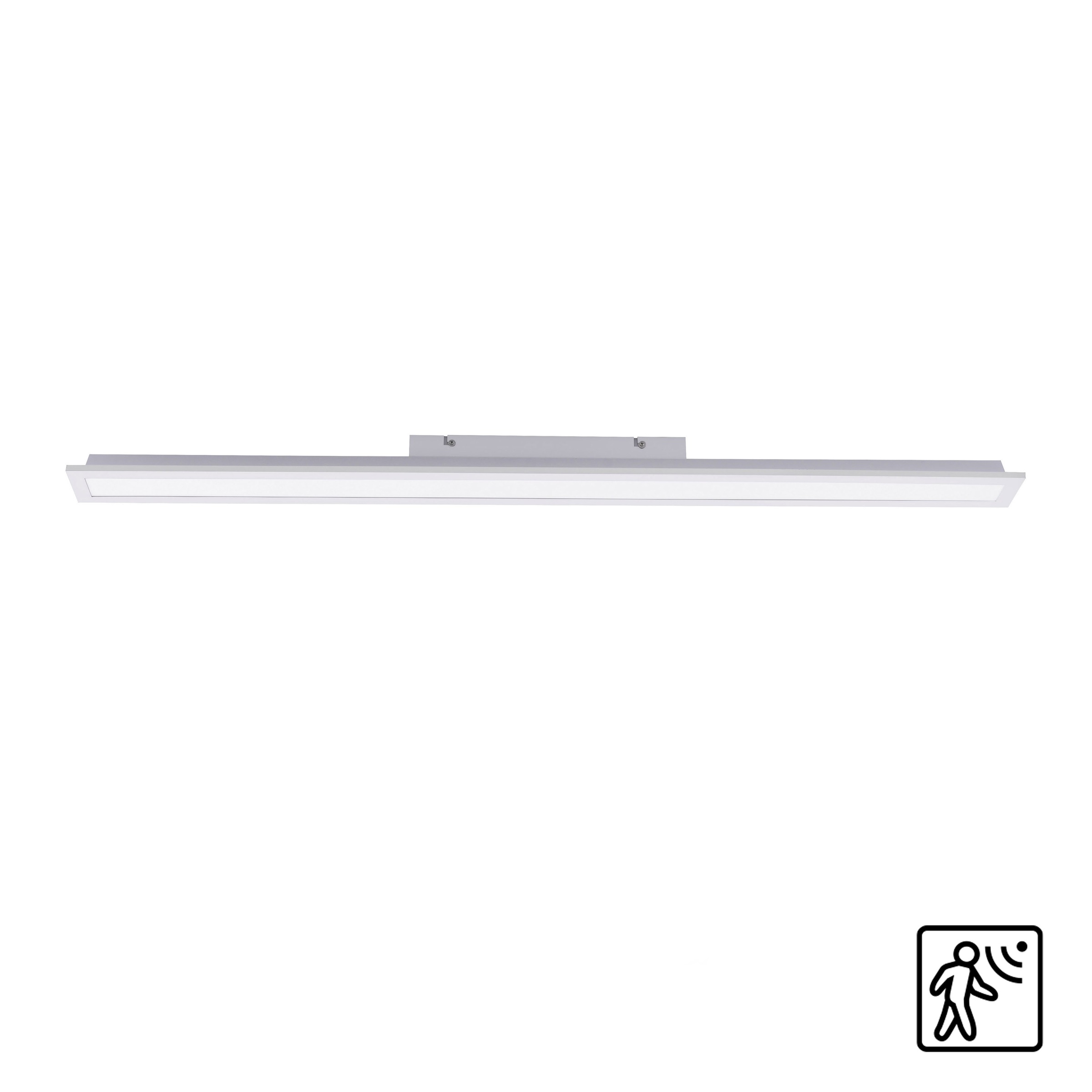 JUST LIGHT Deckenleuchte "FLEET", 1, H: 7cm, 1 Stk., weiß, Wohnzimmer, Leuchten, LED, Bewegungsmelder