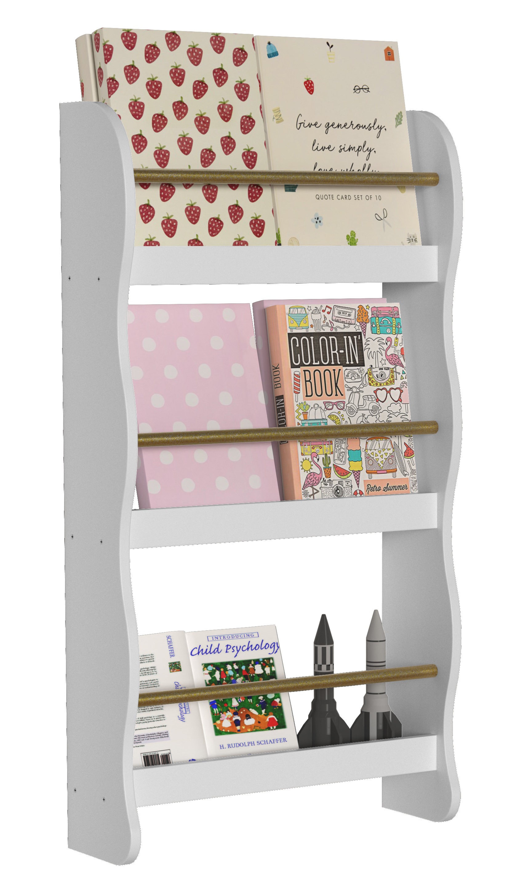 VCM Wandregal "Holz Kinderregal Bücherregal Kinder Regal Kilaro" günstig online kaufen