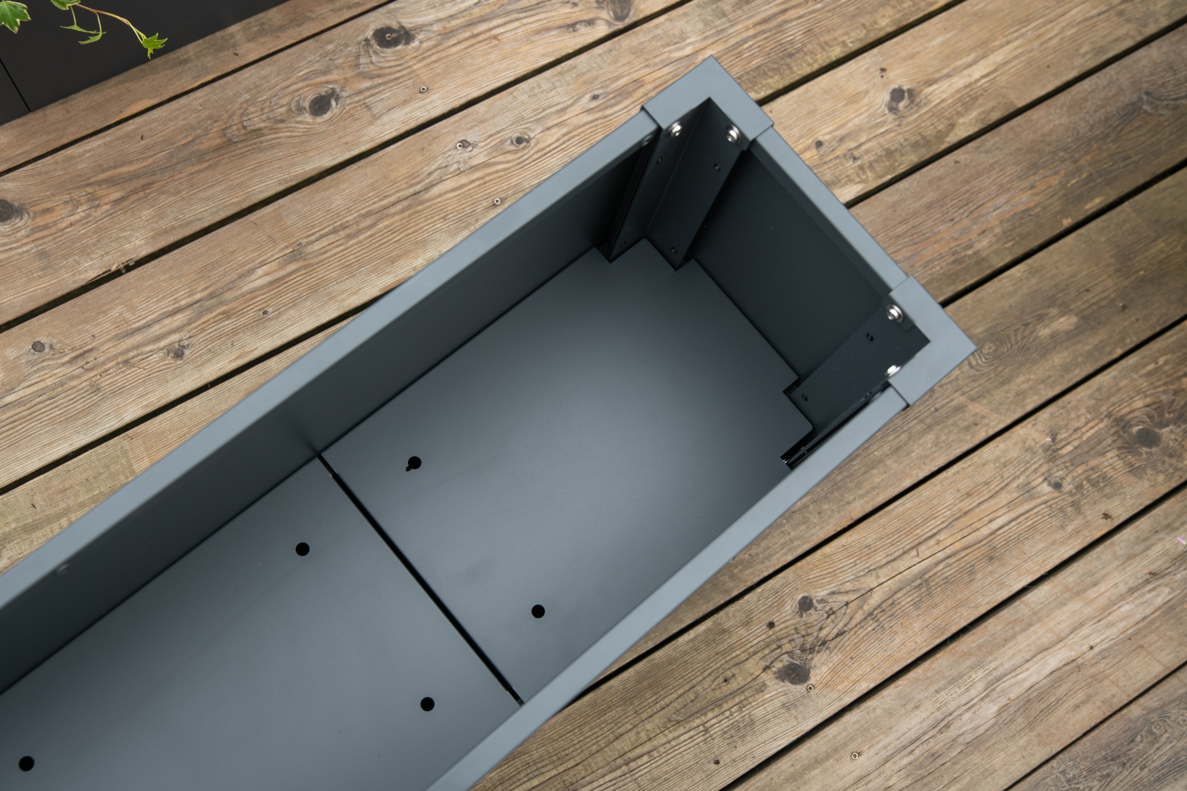 WESTMANN Pflanzkübel »Metall »Talus« in S, M, L oder XL« Anthrazit , in verschiedenen Größen erhältlich