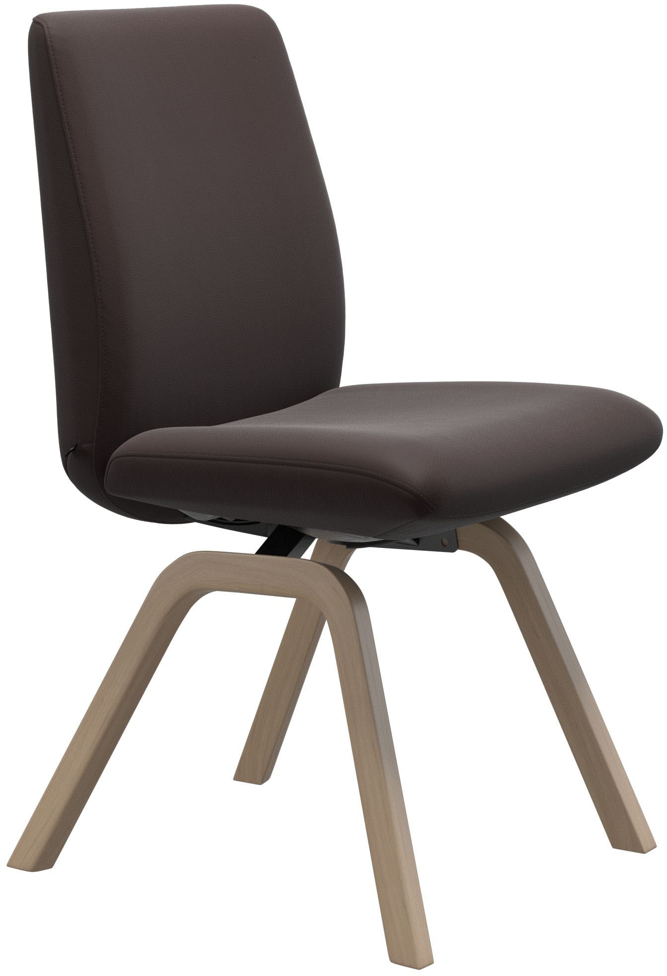 Stressless Polsterstuhl "Laurel" () Low Back, Größe L, mit schräggestellten Beinen in Walnuss