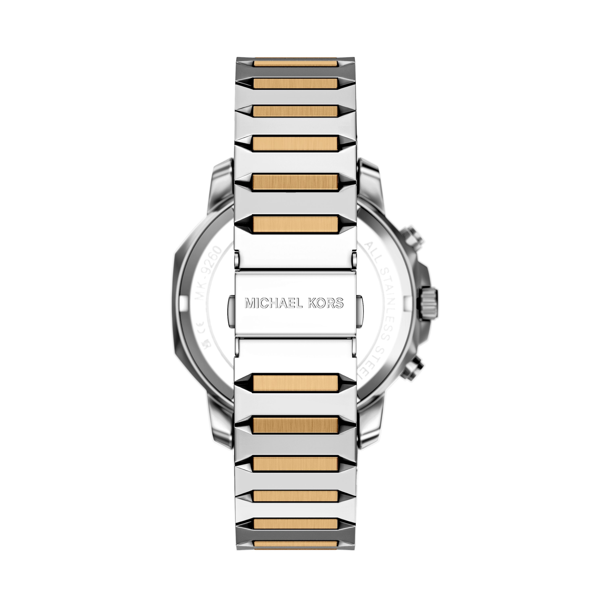 MICHAEL KORS Chronograph »Prescott« Quarzuhr, Armbanduhr, Herrenuhr, Edelstahlarmband, analog, Tag