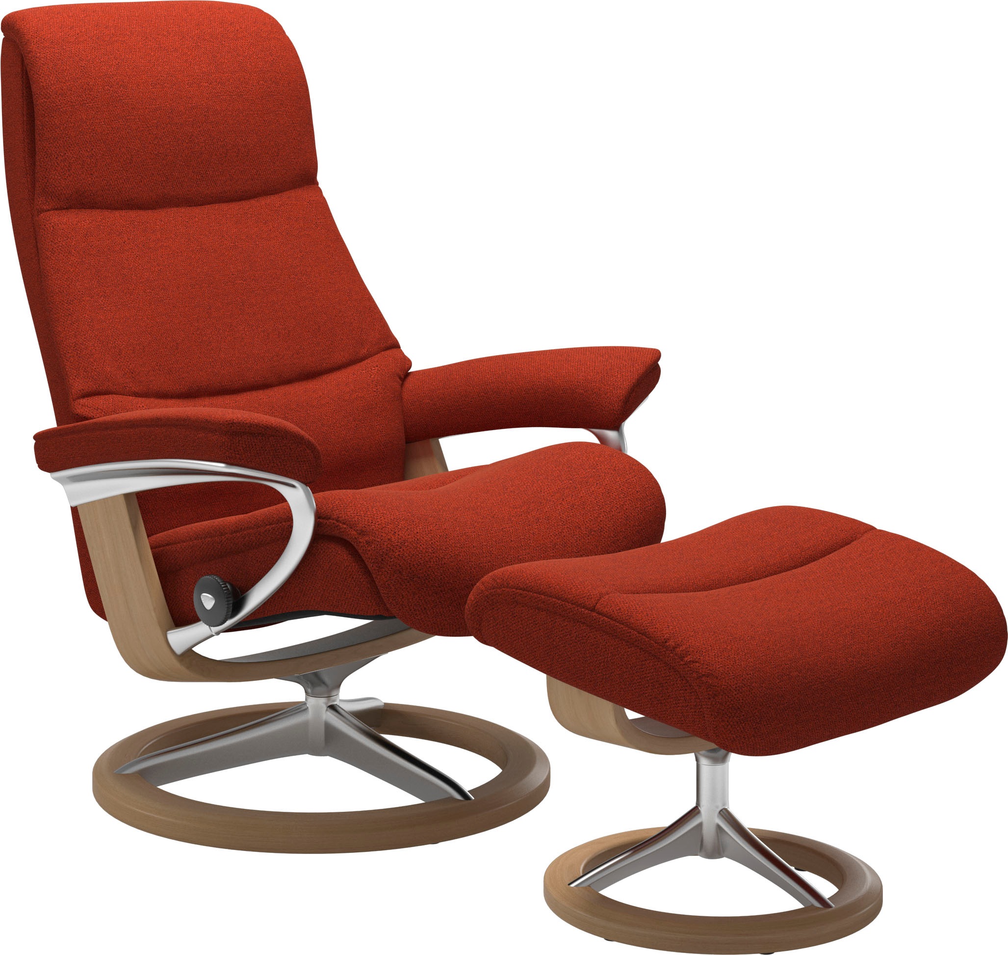 Stressless Fußhocker "View", mit Signature Base,Gestell Eiche