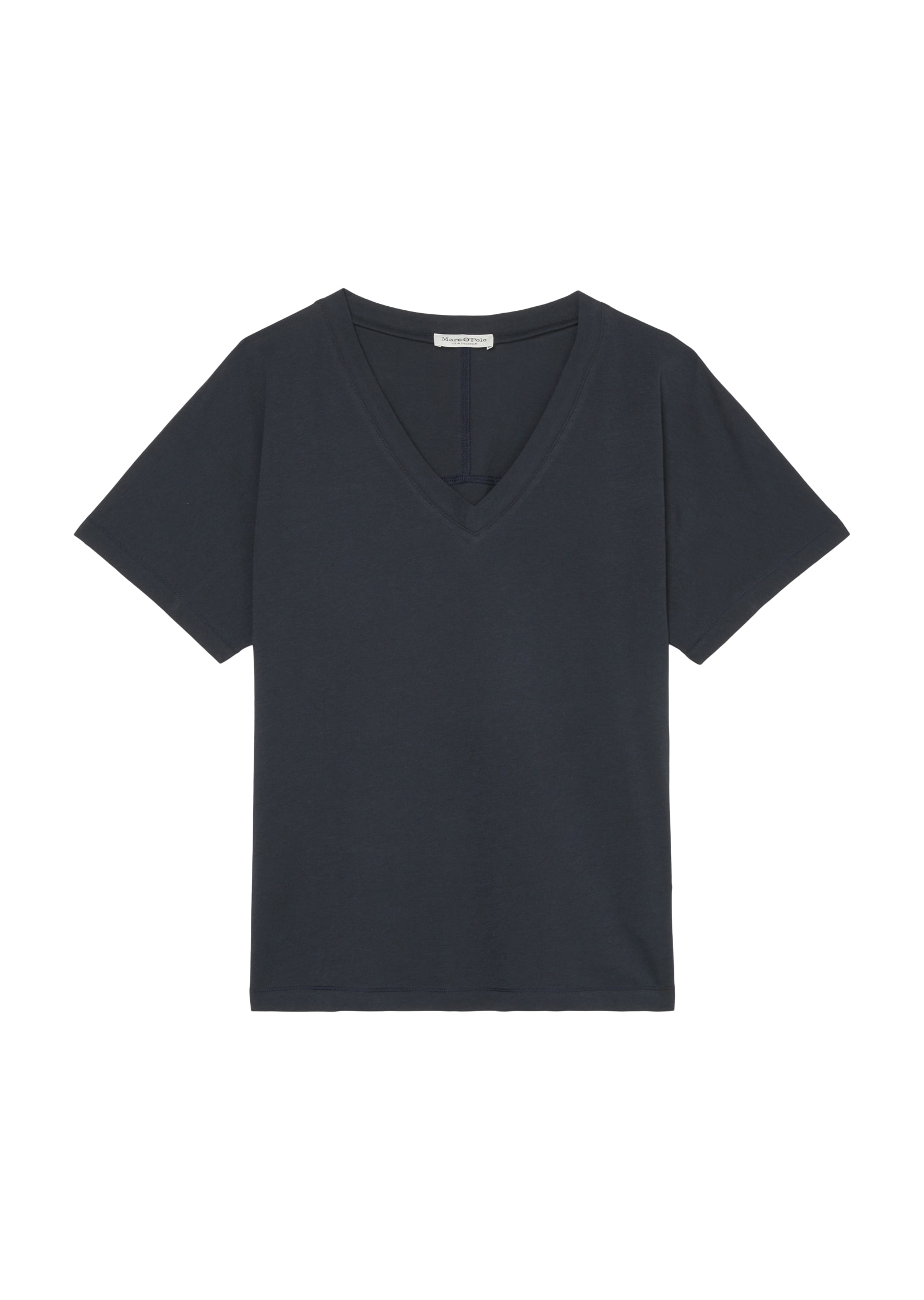 Marc O'Polo V-Shirt, markanten, tiefen und weiten V-Neck