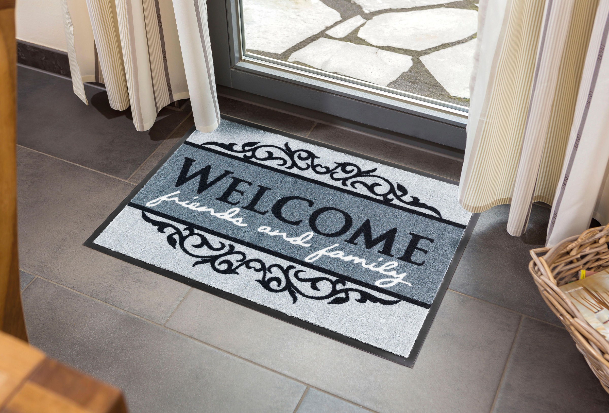 Fußmatte ASTRA Homelike 004 Welcome Grau 50x70cm 3