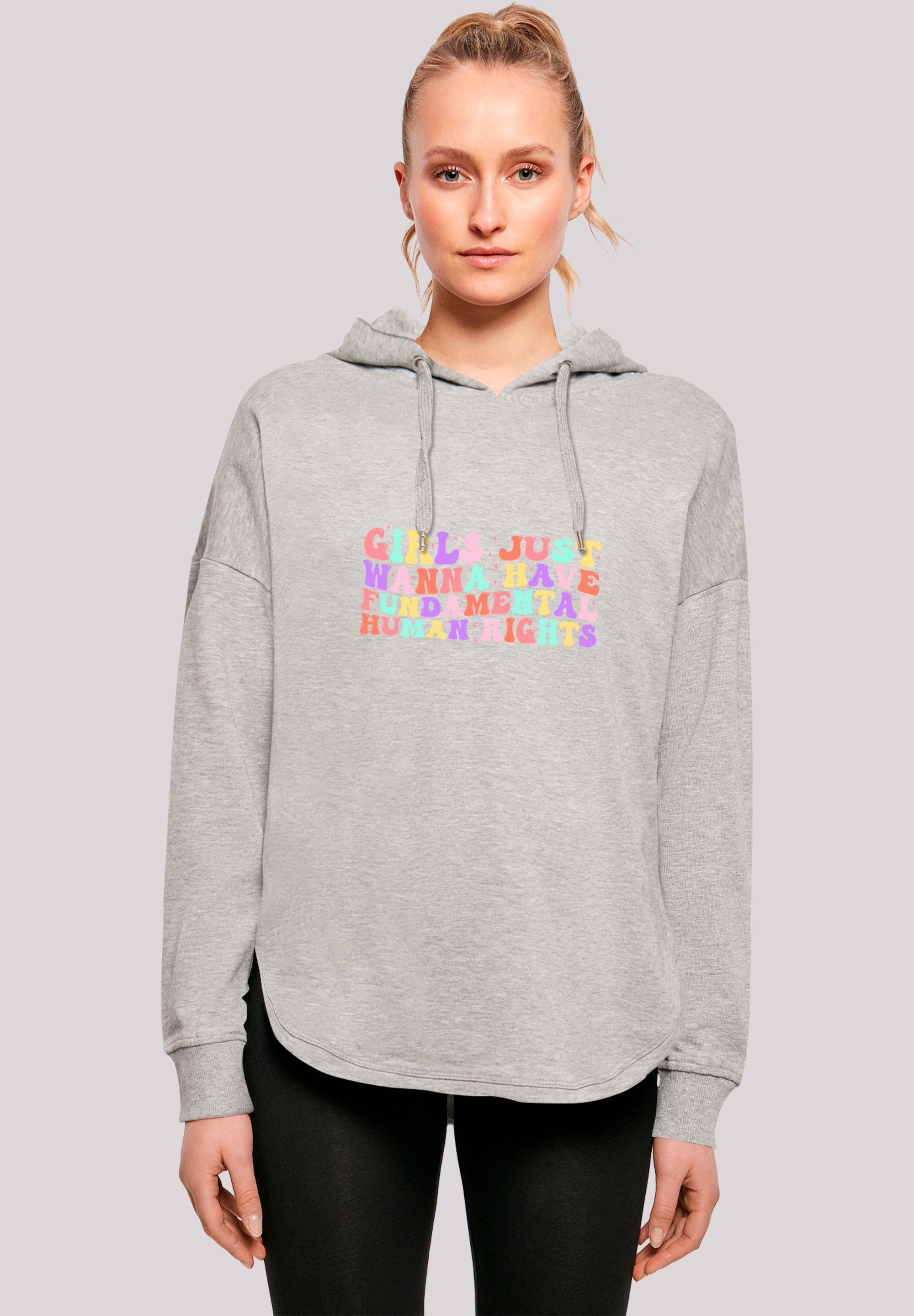 F4NT4STIC Kapuzenpullover "Girls Just Wanna Have Fundamental Rights Frauent günstig online kaufen