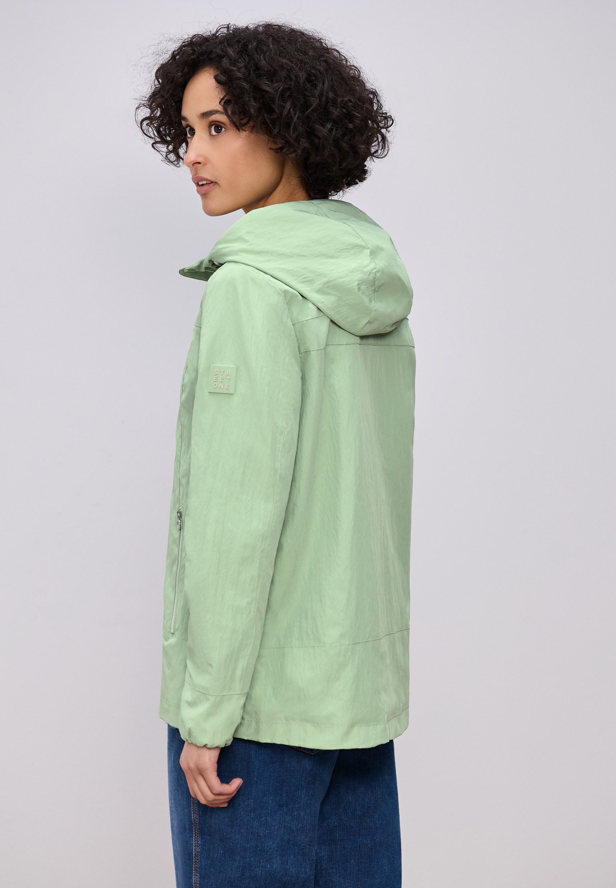 STREET ONE Kurzjacke mit Kapuze mit Kapuze günstig online kaufen