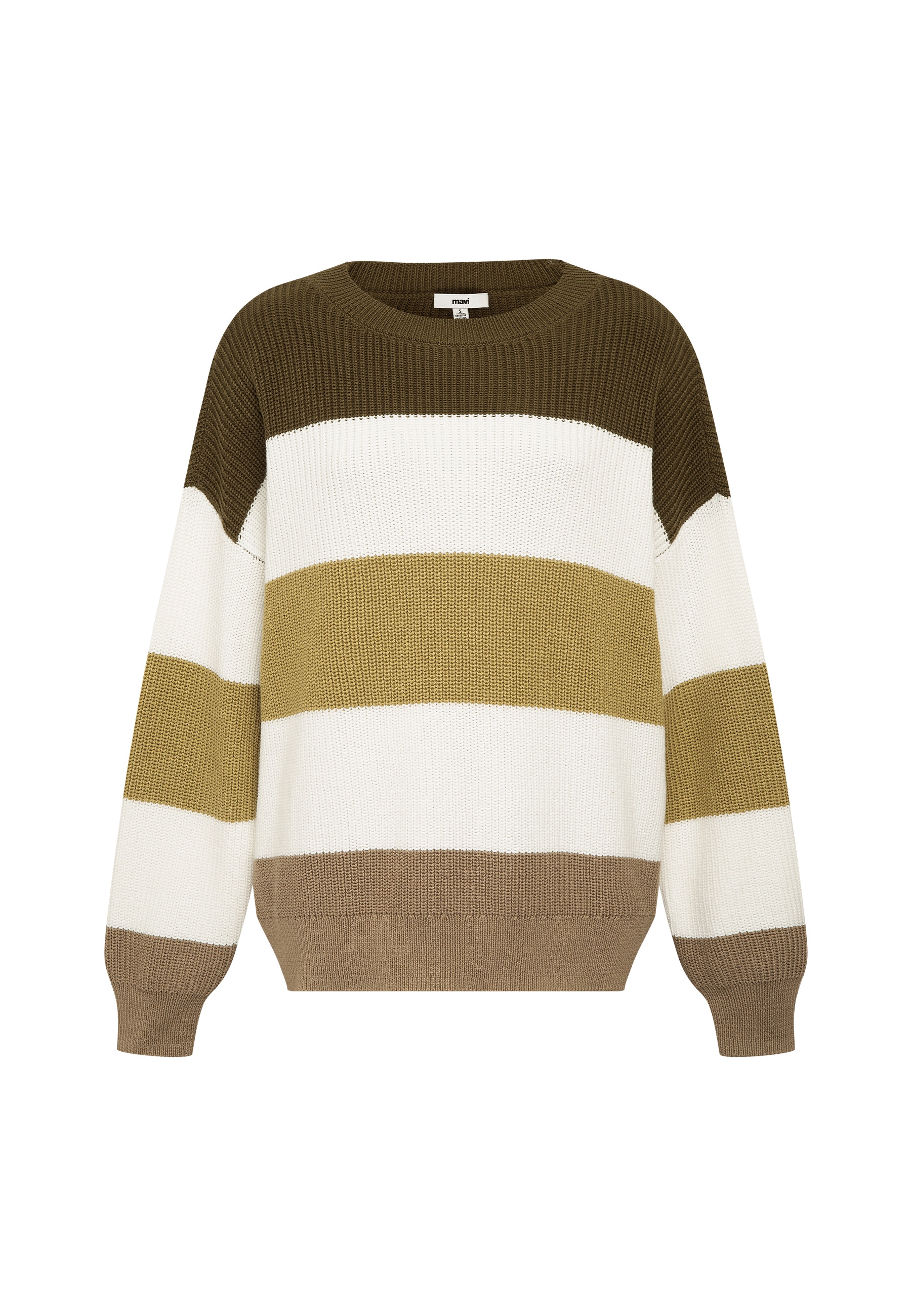Mavi Strickpullover »STRIPED SWEATER« Pullover Gestreift