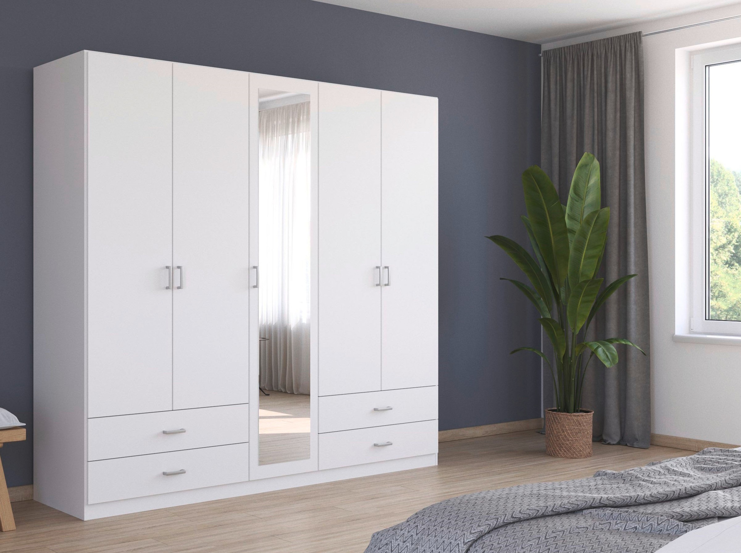 rauch Drehtürenschrank "Kleiderschrank Schrank Garderobe Wäscheschrank BORB günstig online kaufen