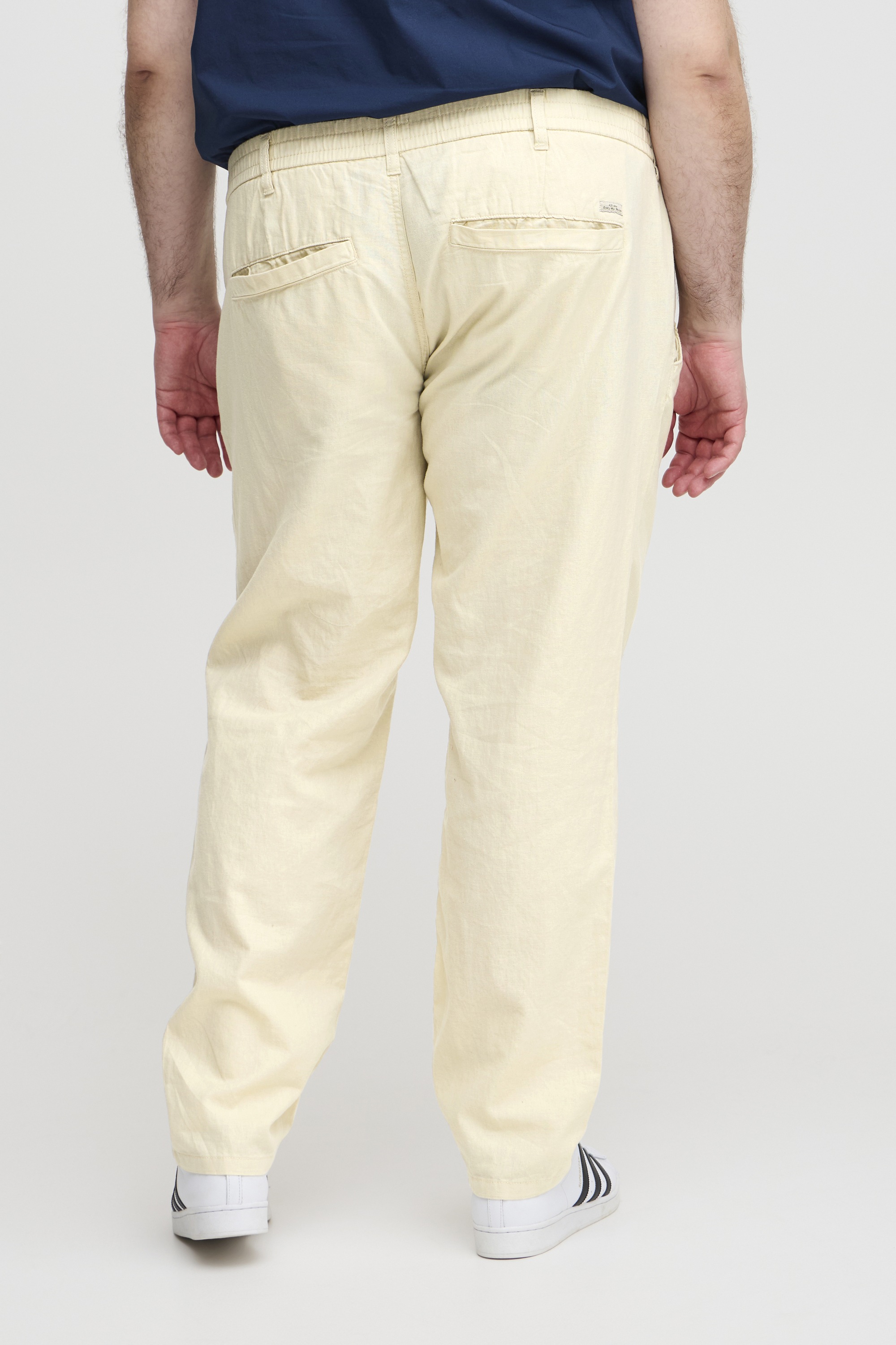 BLEND Leinenhose Trousers Beige 44 3