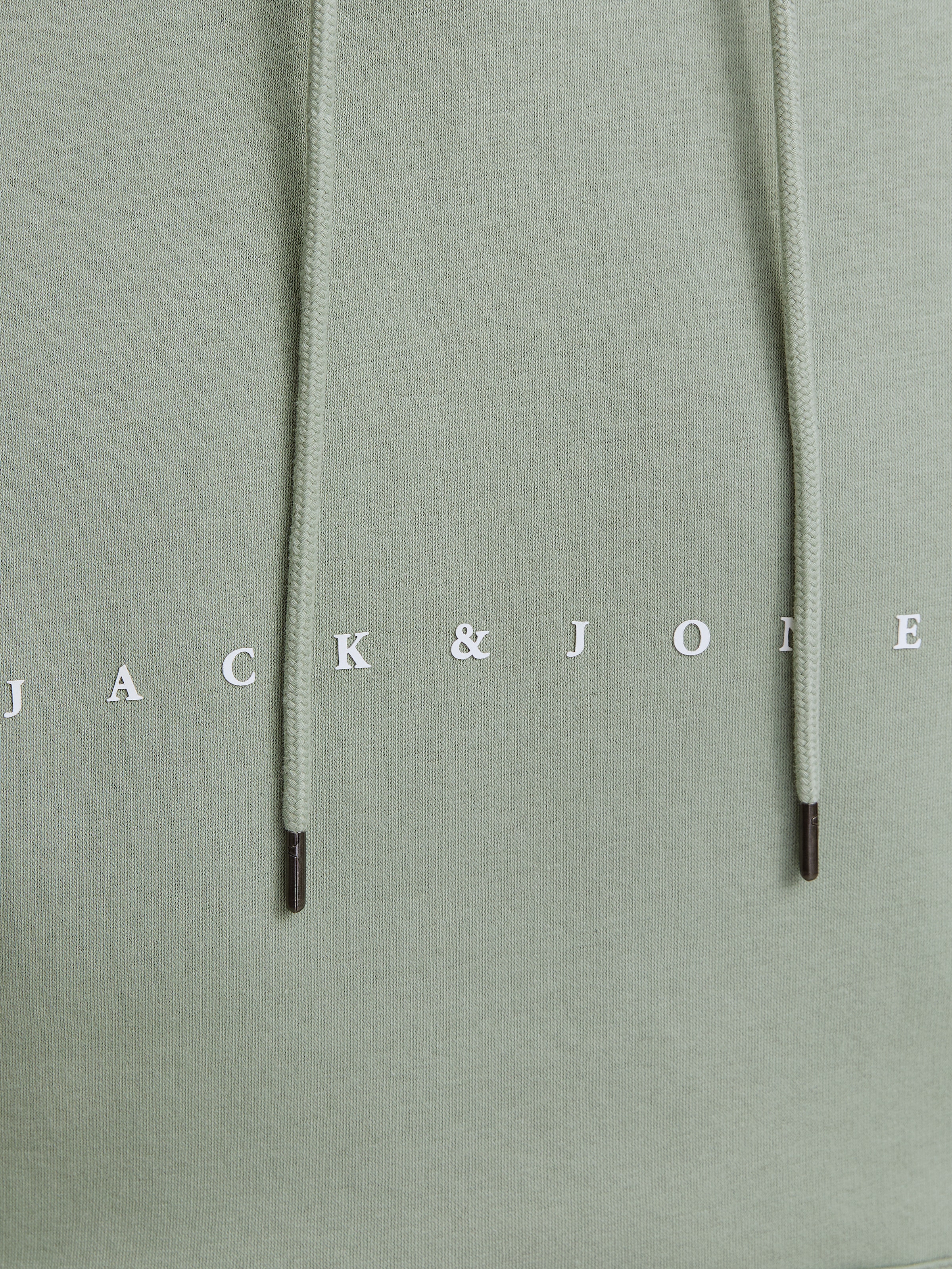Jack & Jones Kapuzensweatshirt »JJESTAR JJ SWEAT HOOD NOOS«, mit Logo Print im 3D Look