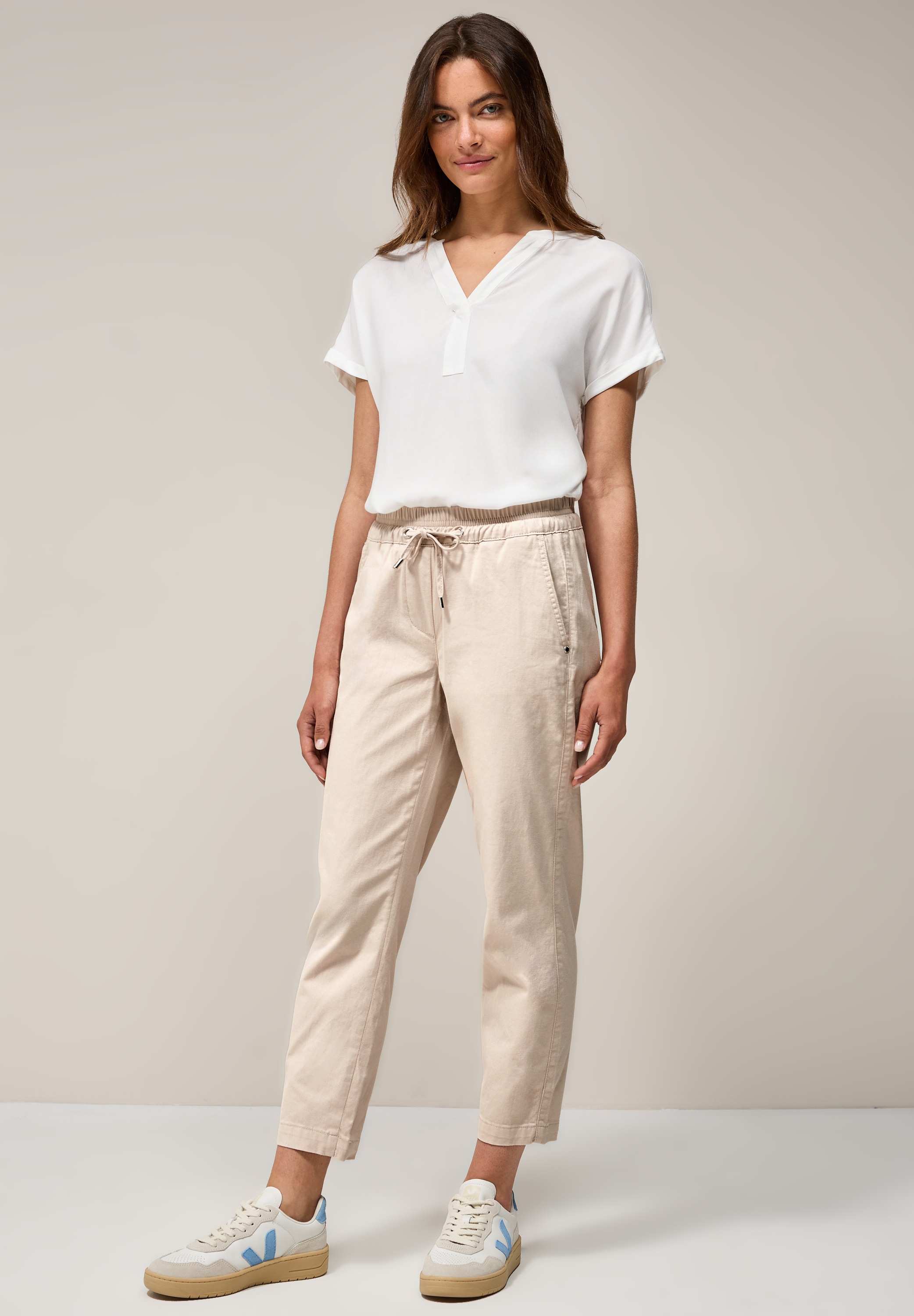 Cecil Jogger Pants, Middle Waist