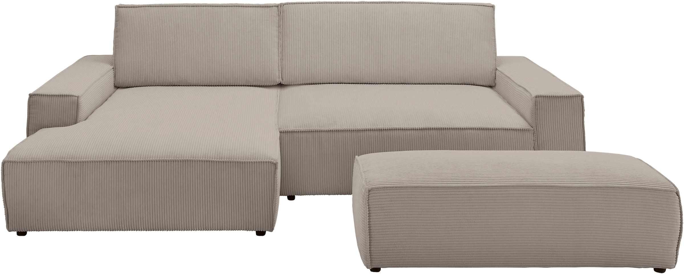 Home affaire Polsterecke "SHERWOOD XXL tief, L-Form, Schlaffunktion, Bigsof günstig online kaufen