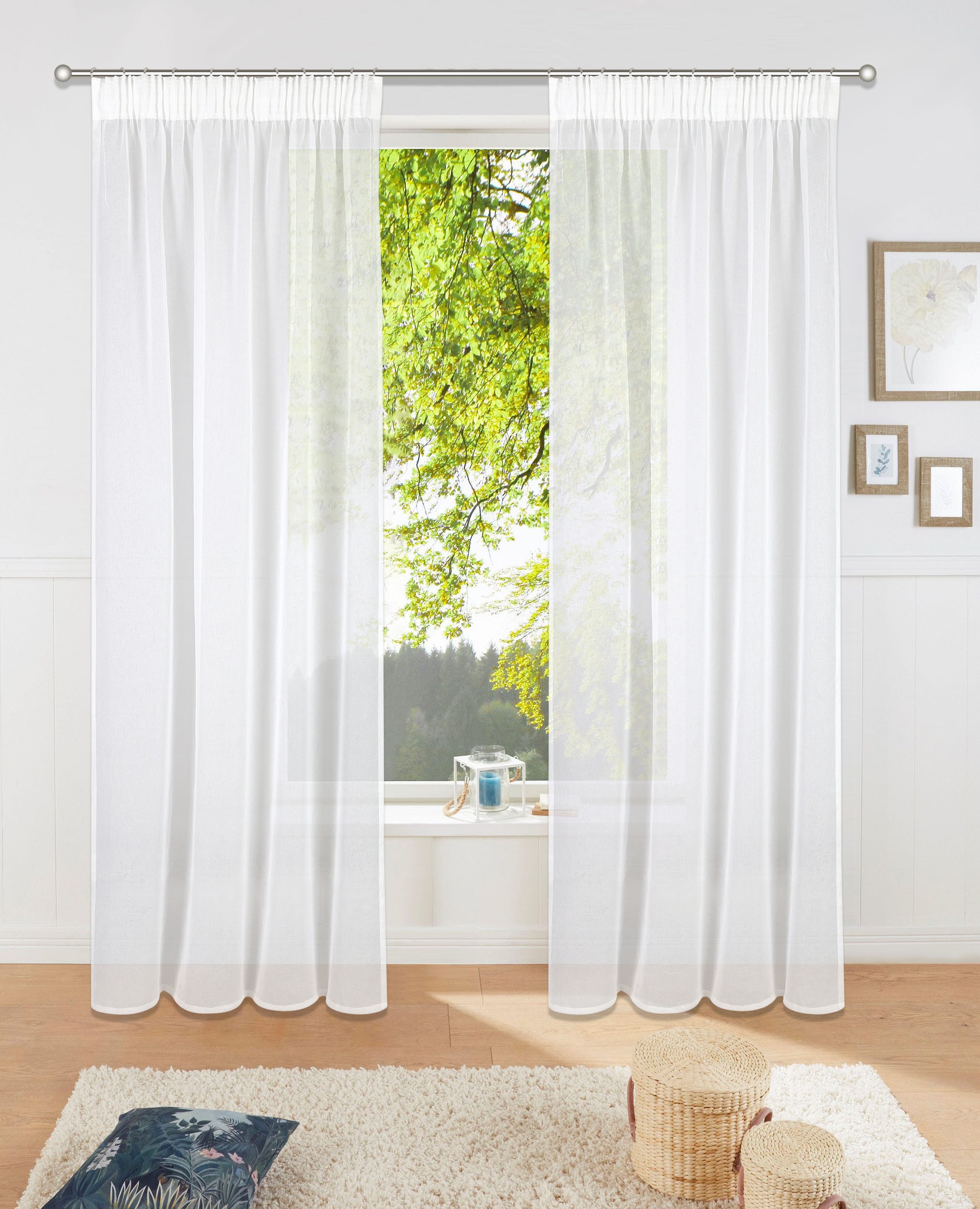 my home Gardine »Dolly«, (1 St.), gewebt, Polyester