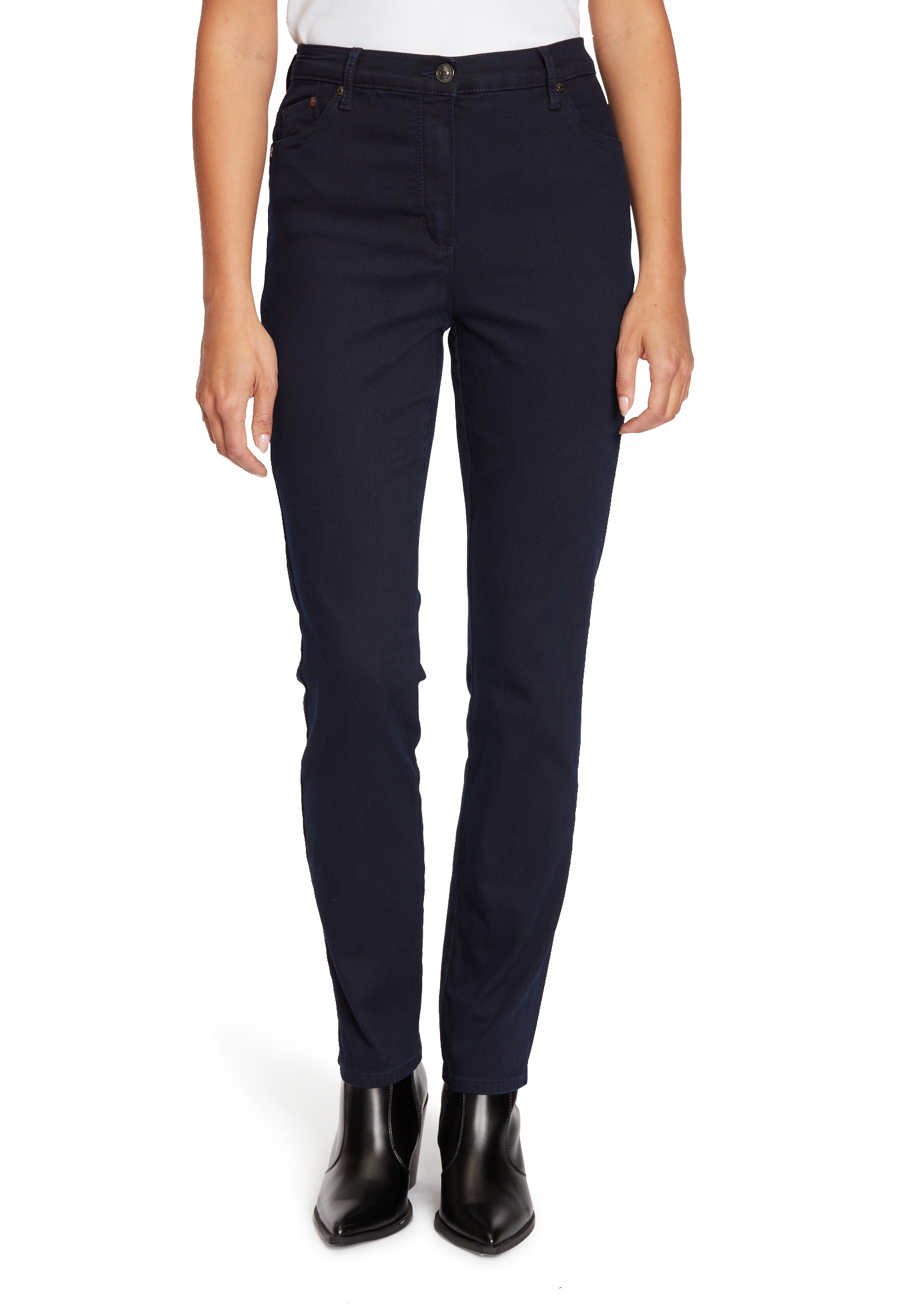 Betty Barclay Stretch-Jeans "Betty Barclay Stretch-Hose mit hohem Bund"