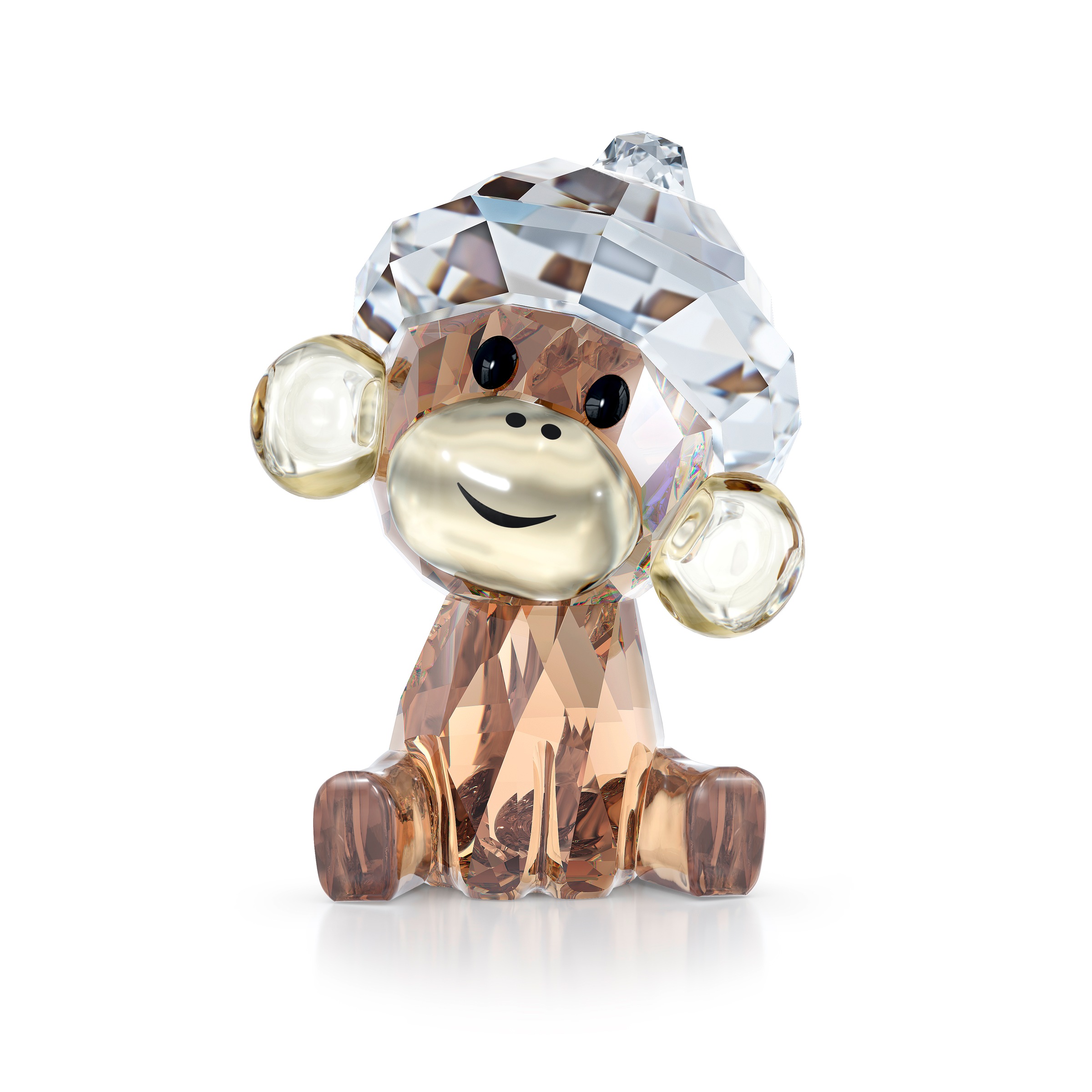 Swarovski Dekofigur »Kristallfigur Baby Animals Cheeky der Affe, 5619227« Swarovski® Kristall