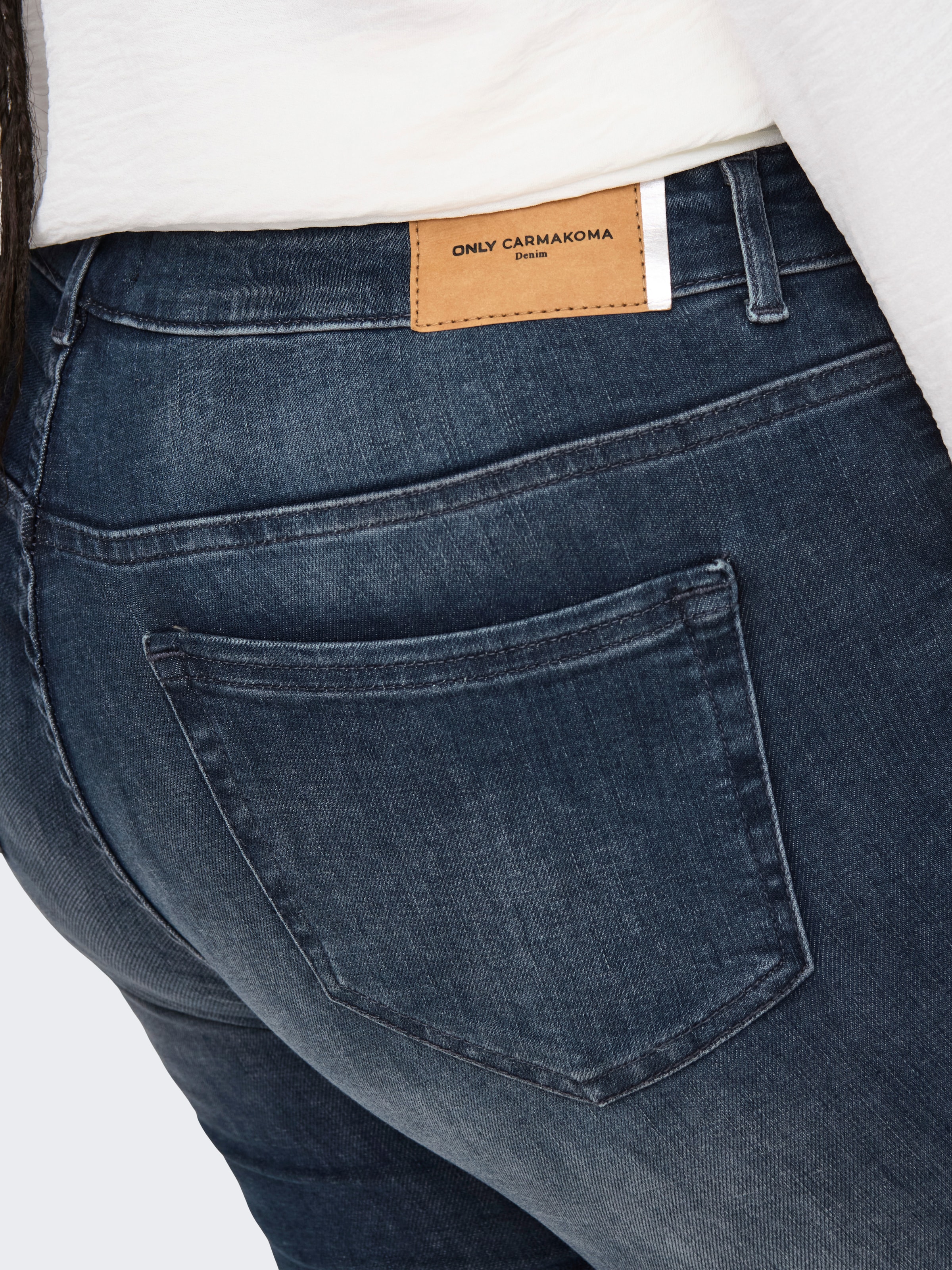 ONLY CARMAKOMA Skinny-fit-Jeans »CARWILLY REG SK ANK RW REA422 NOOS«