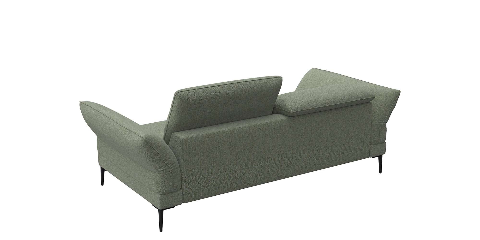 FLEXLUX 2,5-Sitzer »Salino, Funktionssofa, Relaxsofa«, Sofa mit Arm- und Kopfteil-Verstellungen, Kaltschaum & Stahl-Wellen