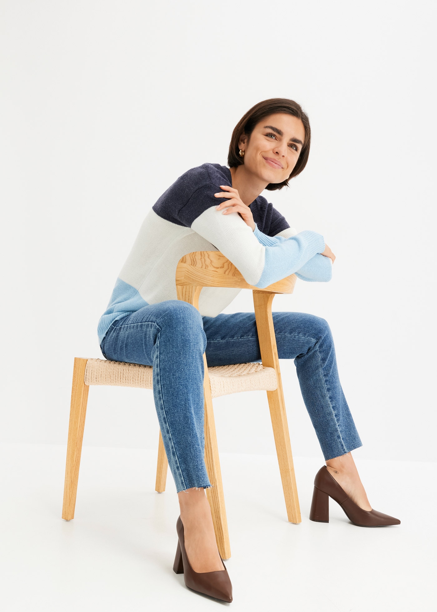 bonprix Strickpullover »Pullover« Pullover