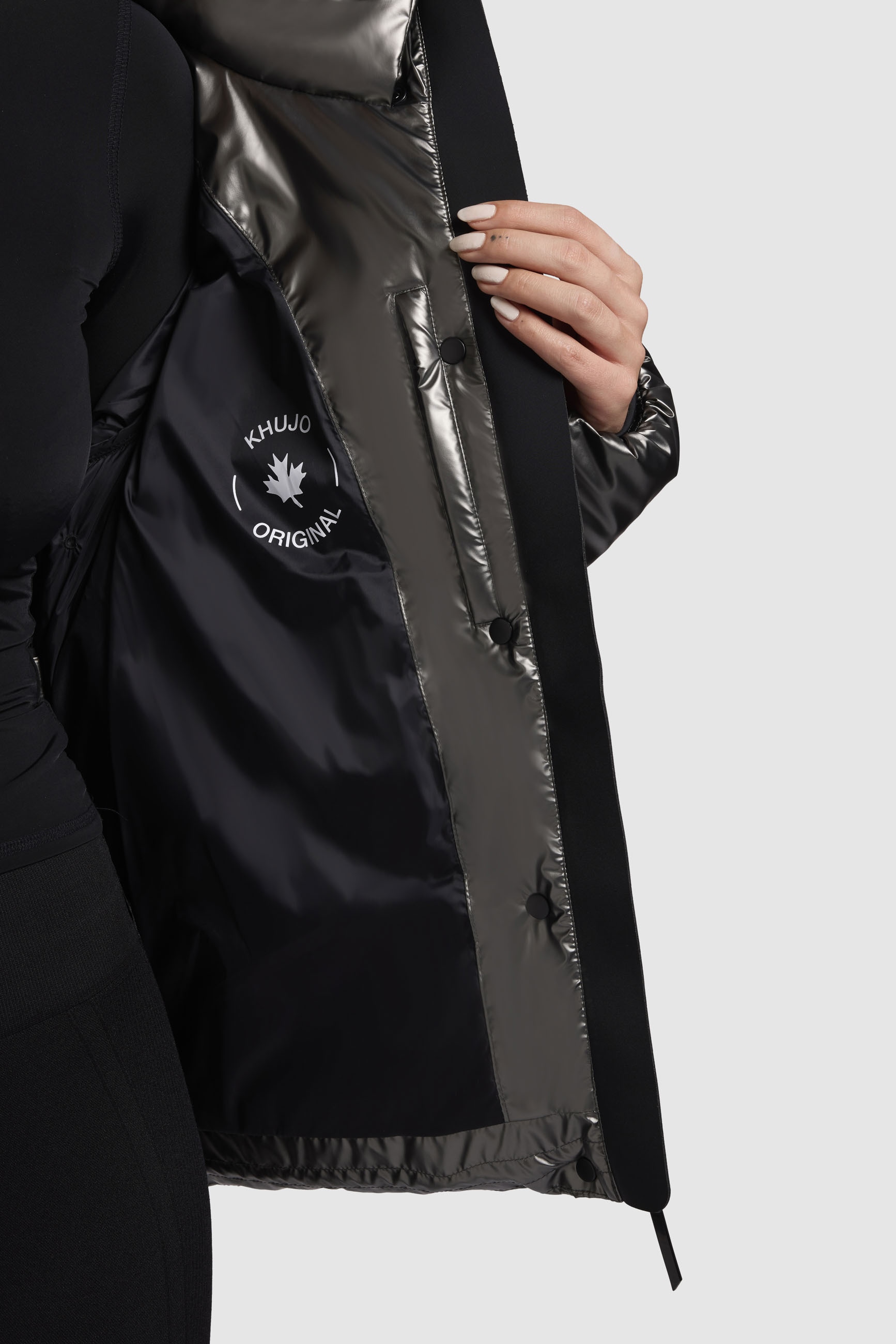 khujo Steppjacke »RINJA SHINY« ohne Kapuze