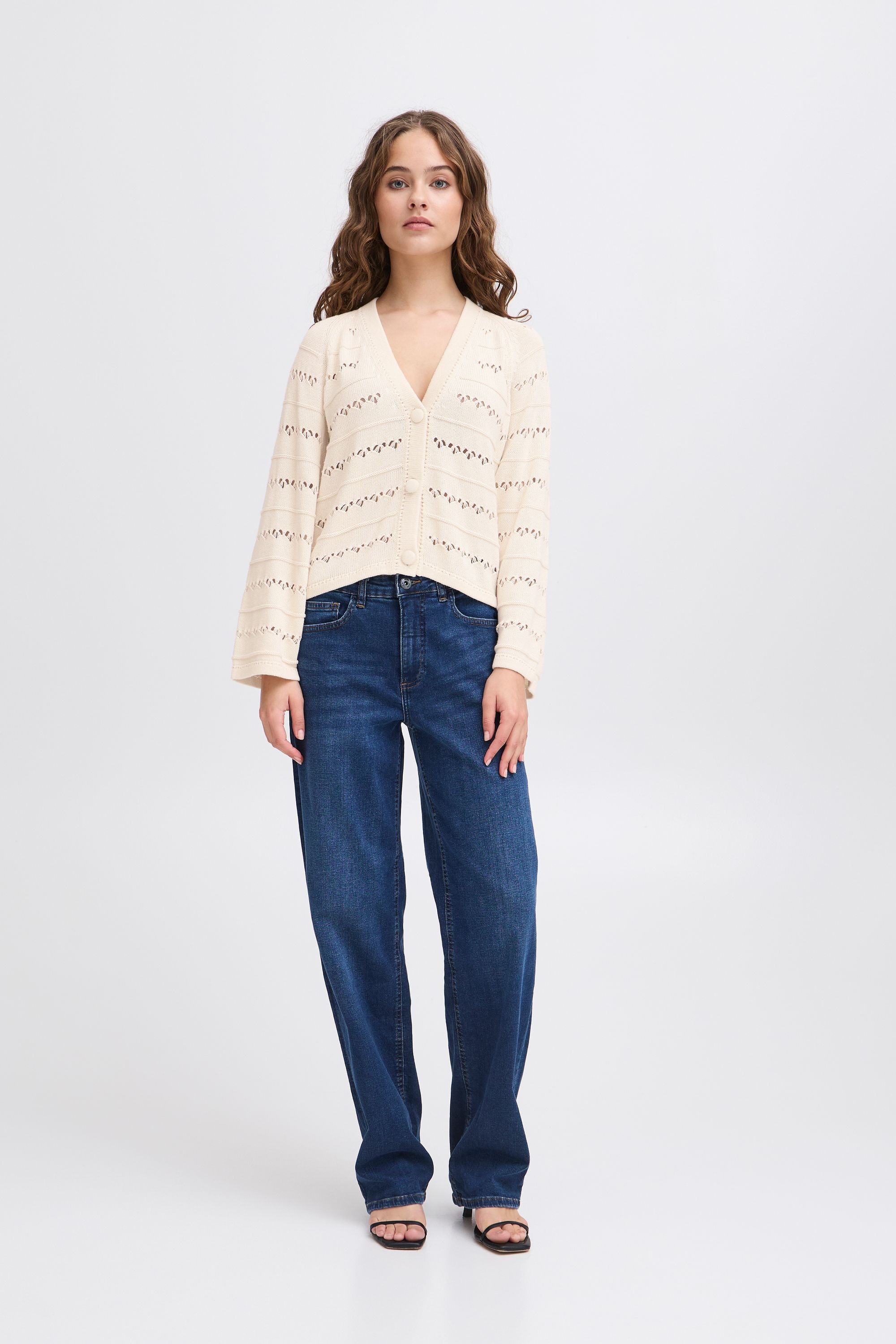 Ichi Strickjacke »Strickjacke IHLALUHA«