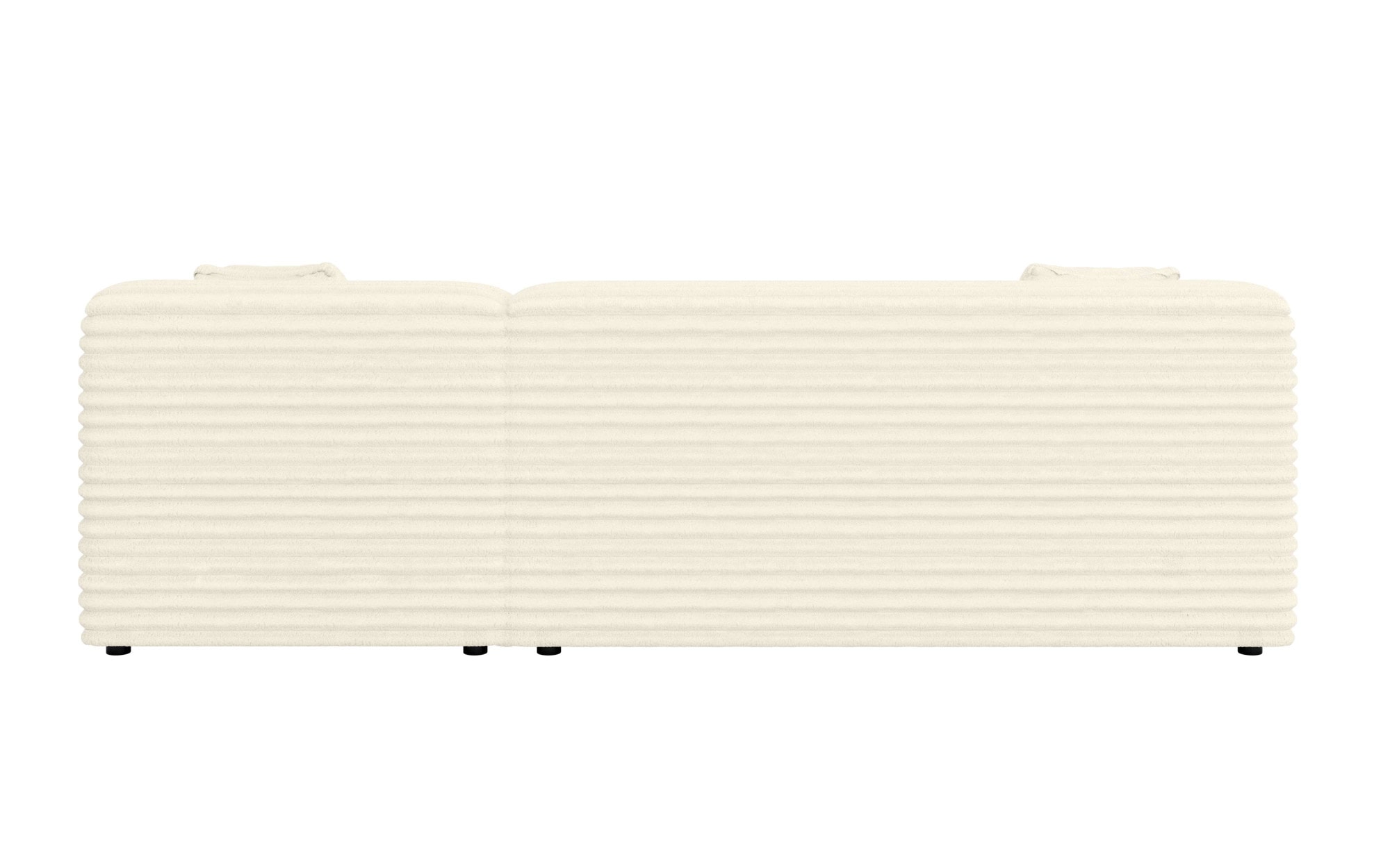 Home affaire Ecksofa »LILLIANA Designsofa, L-Form mit Recamiere rechts/links bestellbar«, L-Form mit Wellenunterfederung, Maße B/T/H: 256/160/76 cm