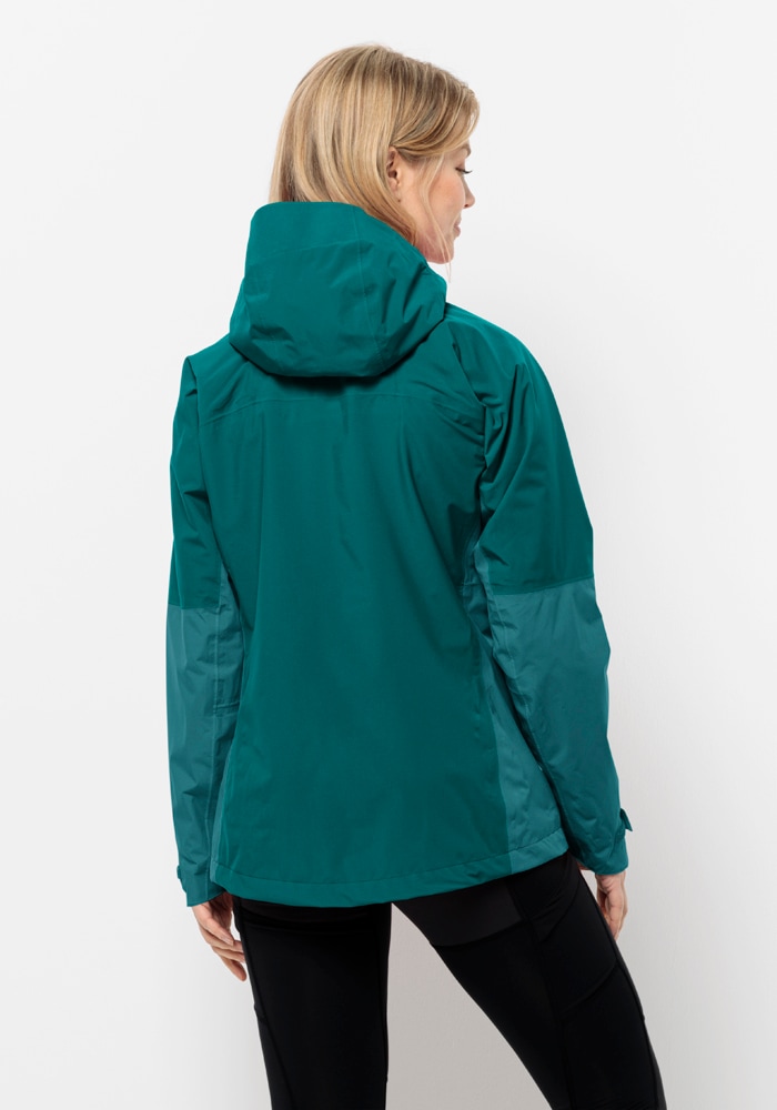 Jack Wolfskin Funktionsjacke »EAGLE PEAK 2L JKT W«, mit Kapuze