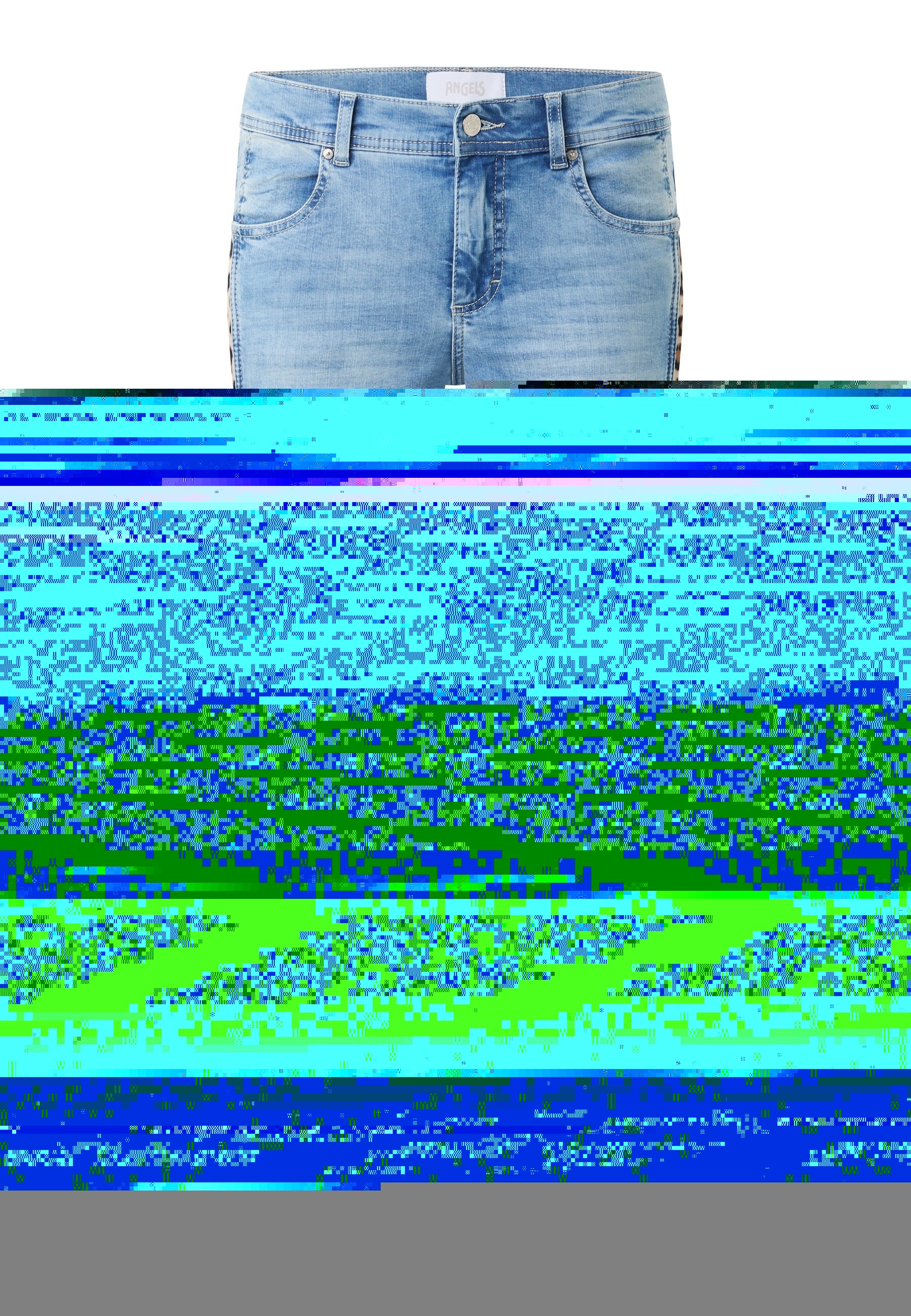 AENGELS Bequeme Jeans "AENGELS Ornella Detail Fringe" günstig online kaufen