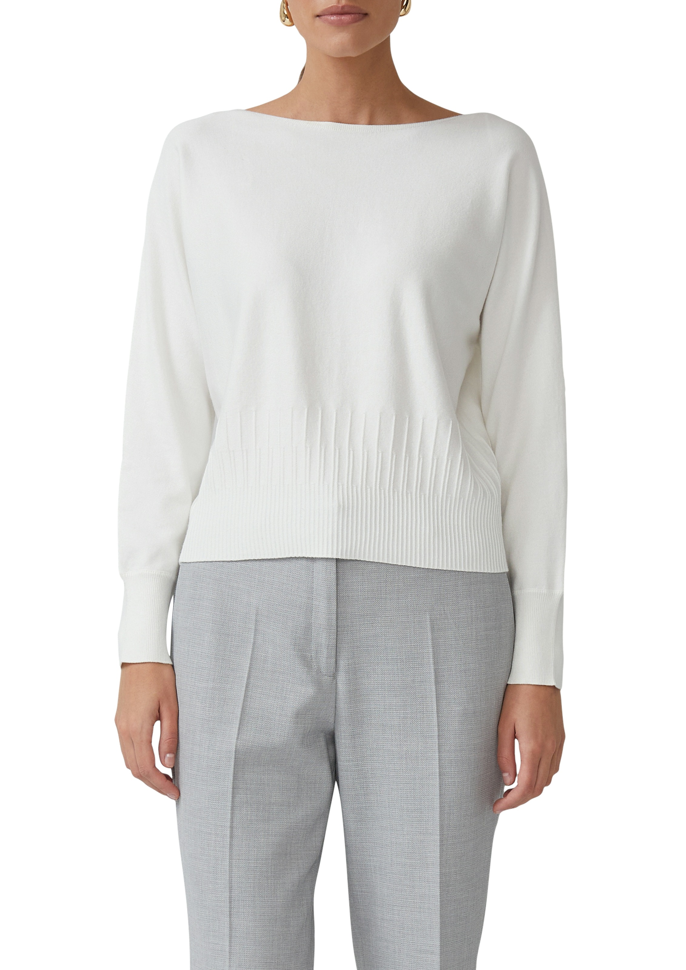 s.Oliver BLACK LABEL Strickpullover, mit Fledermausärmeln günstig online kaufen